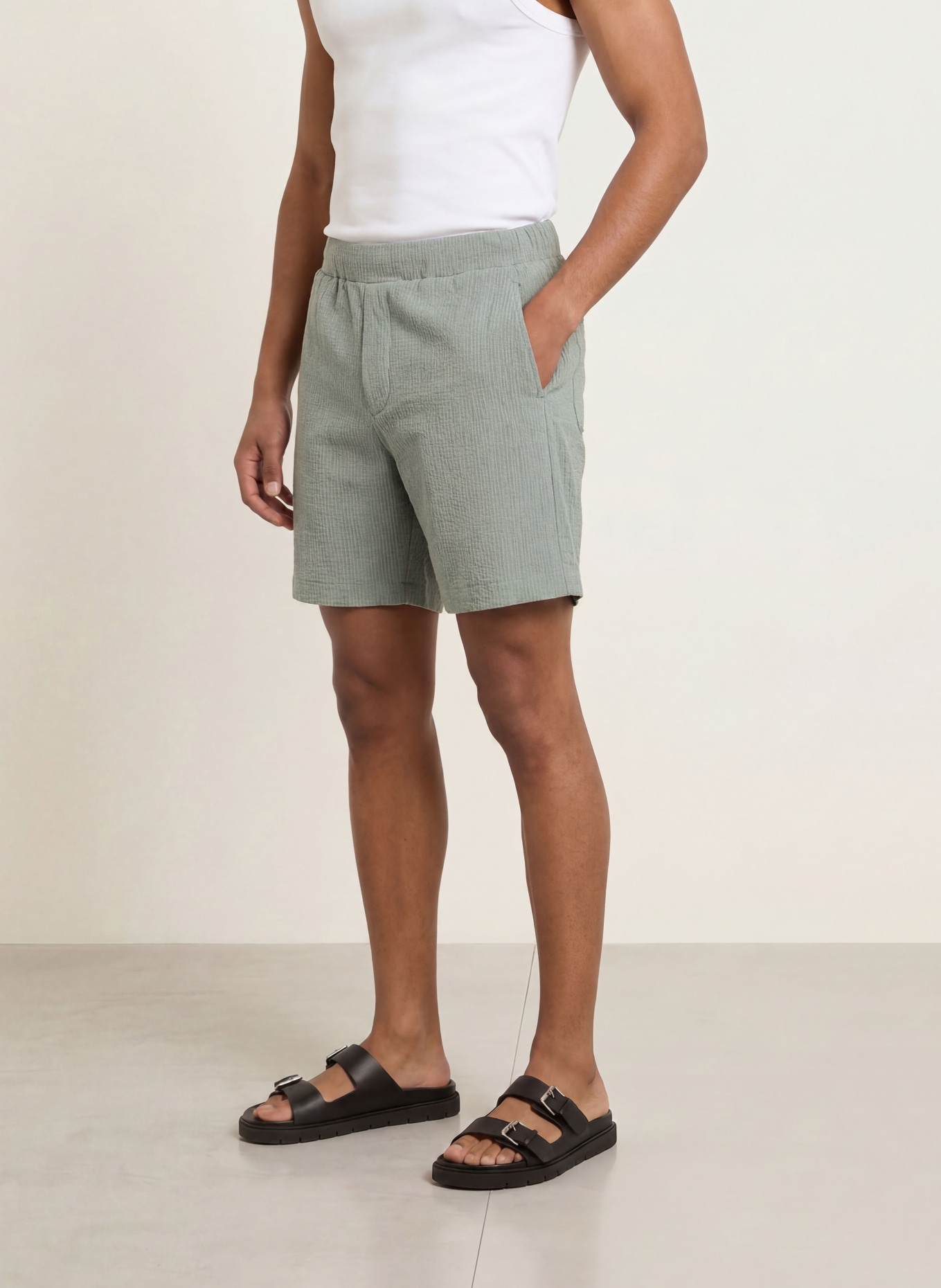 REISS Shorts FLINT: PETROL