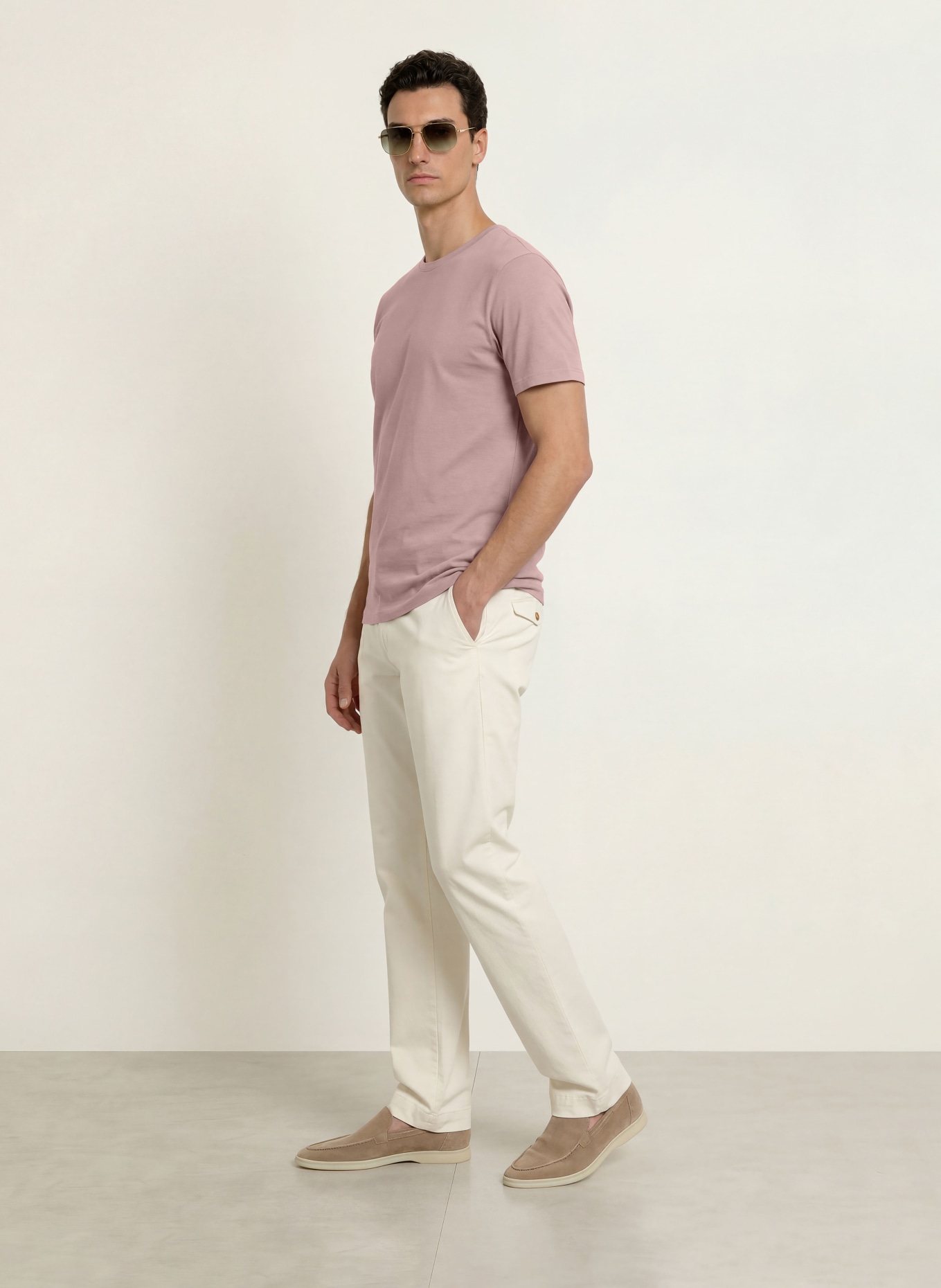 REISS Tricou BLESS: ROZ ANTIC