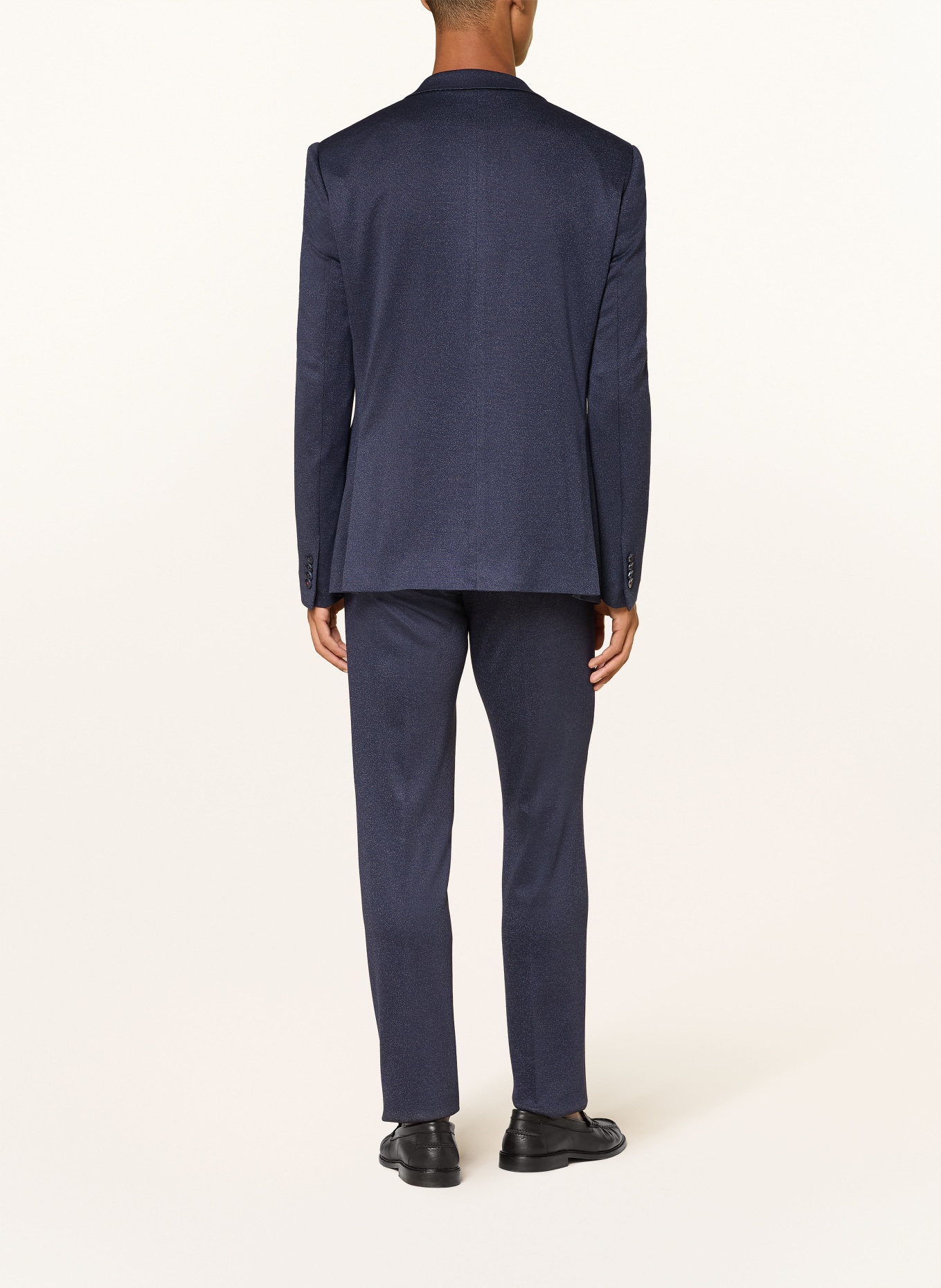 ROY ROBSON Costume slim fit en jersey: BLEU FONCÉ