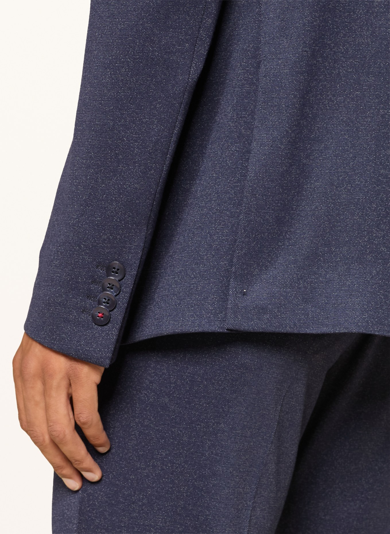 ROY ROBSON Costume slim fit en jersey: BLEU FONCÉ