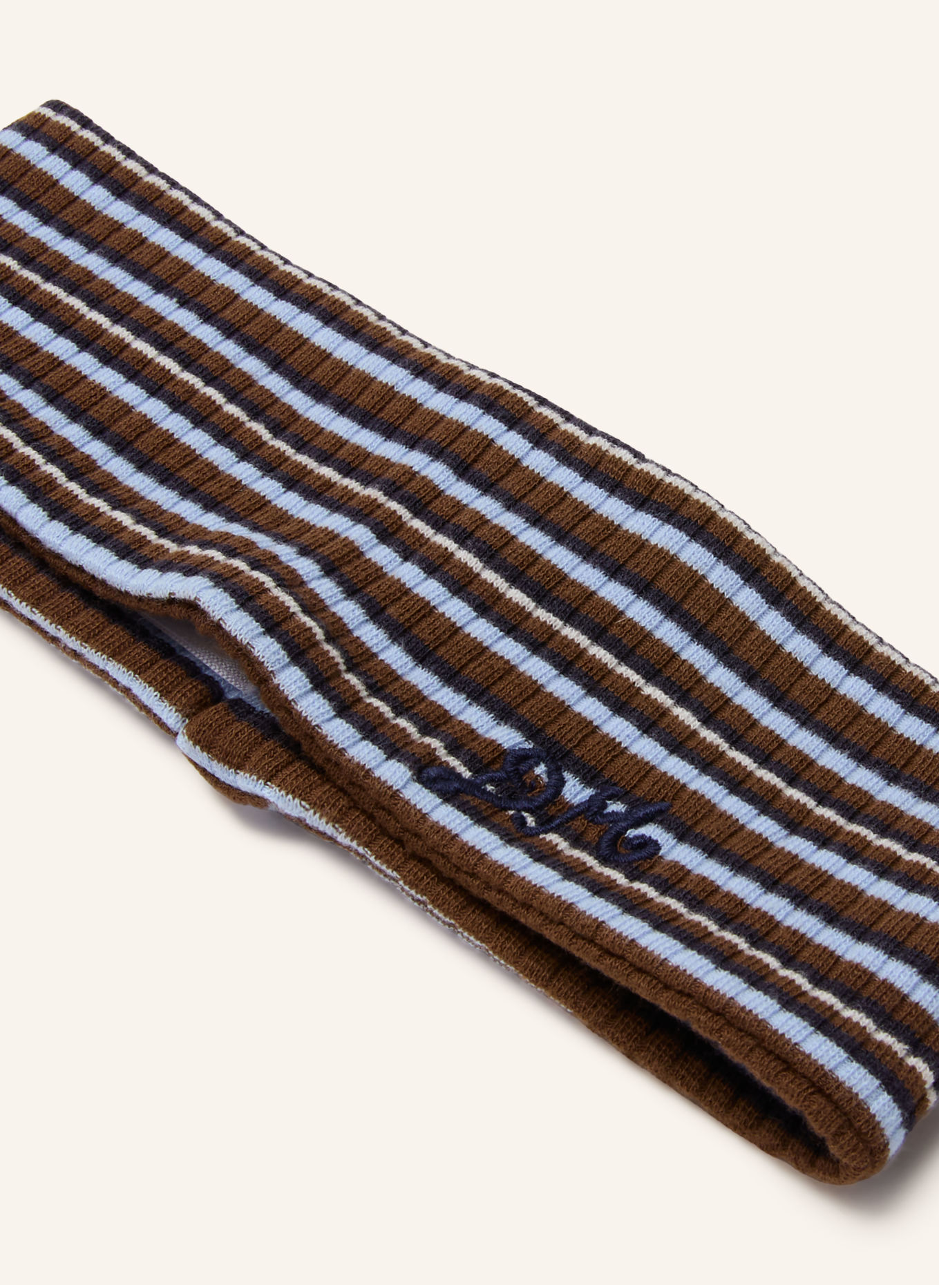 DAMSON MADDER. ORIANNA Hairband: LIGHT BLUE / BROWN / DARK BLUE