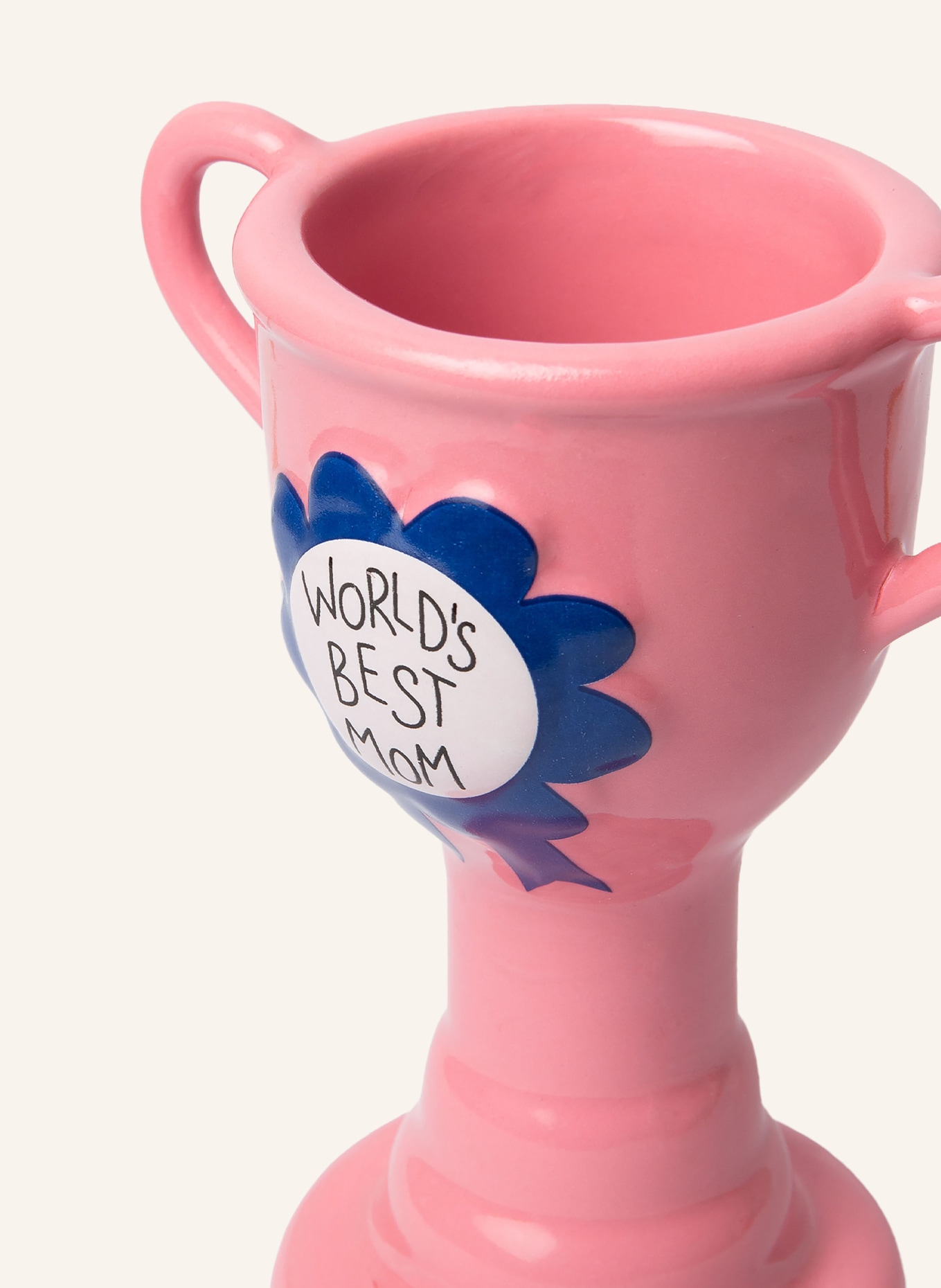 DOIY TROPHY Vase: PINK / BLUE / WHITE