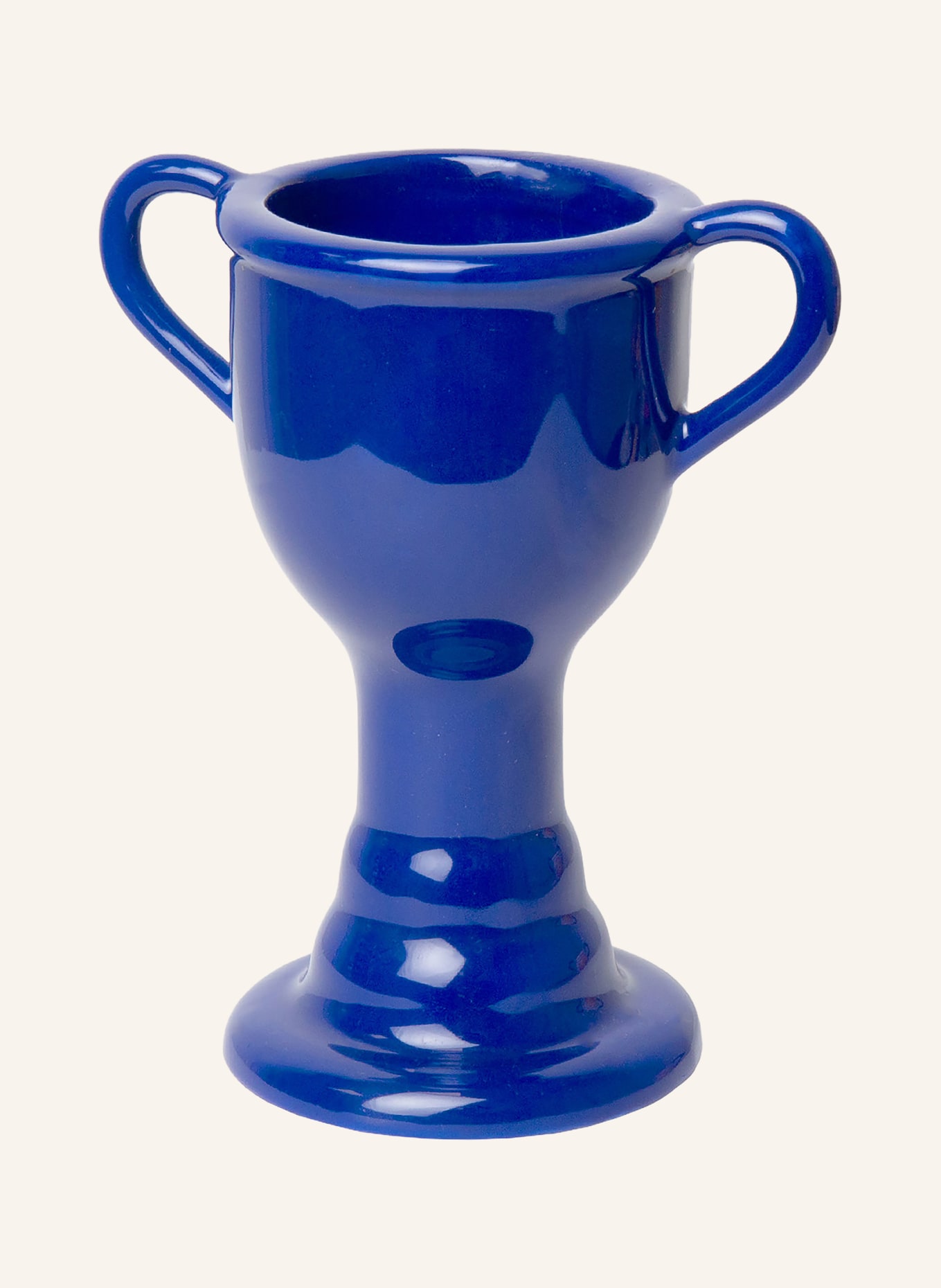 DOIY Vaas TROPHY XS: BLAUW / LICHTGROEN / WIT