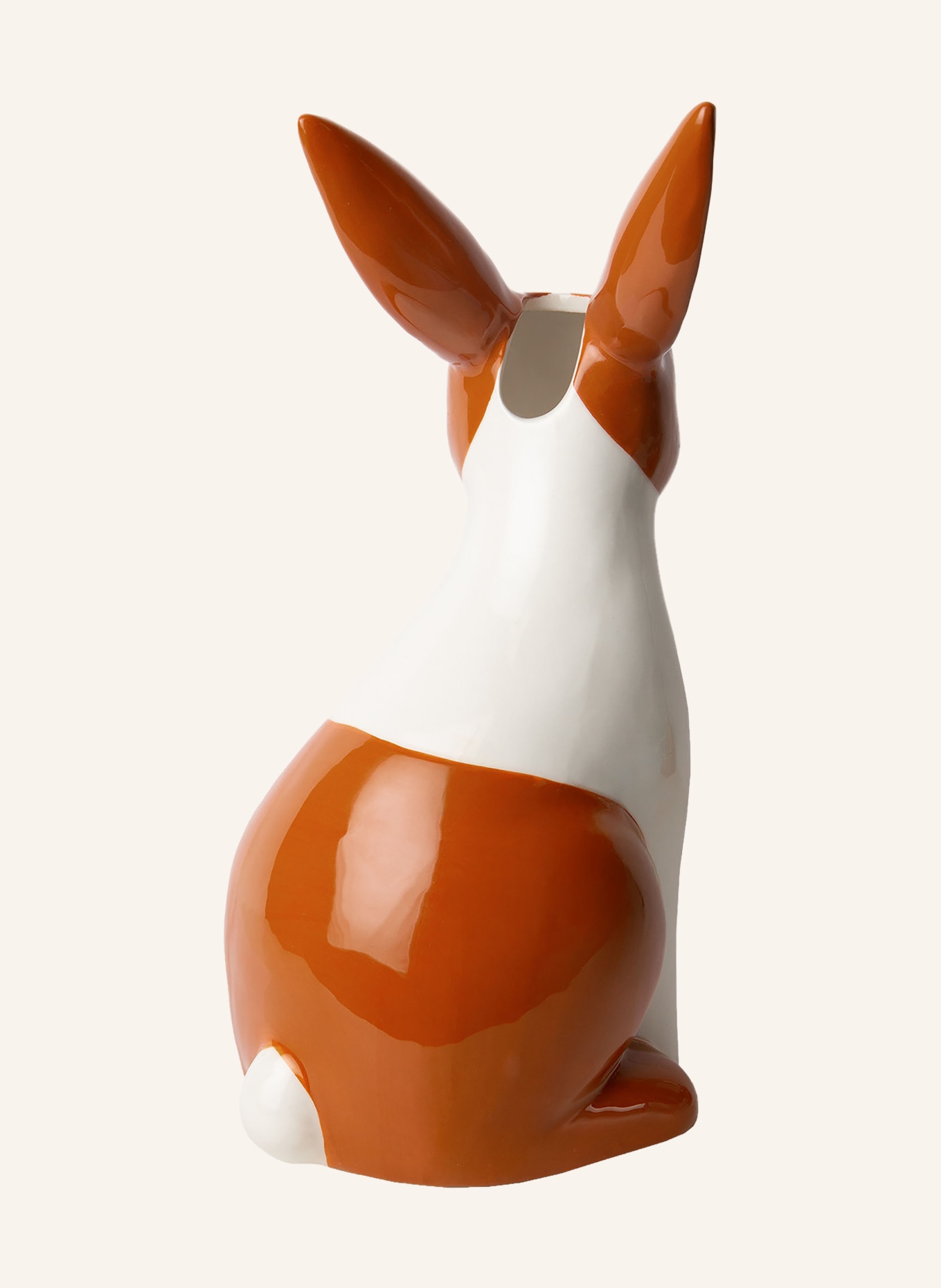 DOIY Vase FOREST: BRUN / HVID