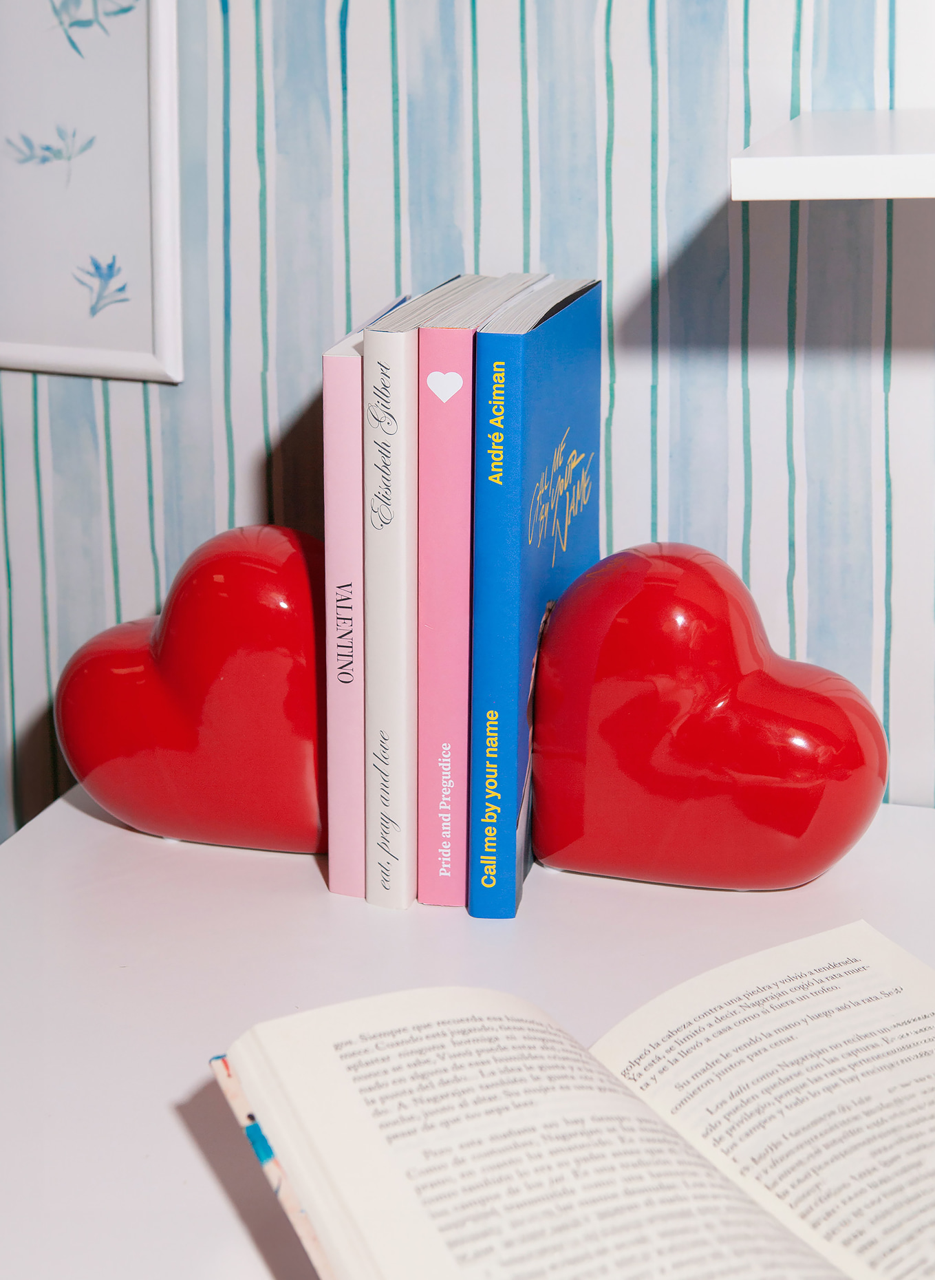 DOIY 2-pack bokstöd LOVE: RÖD