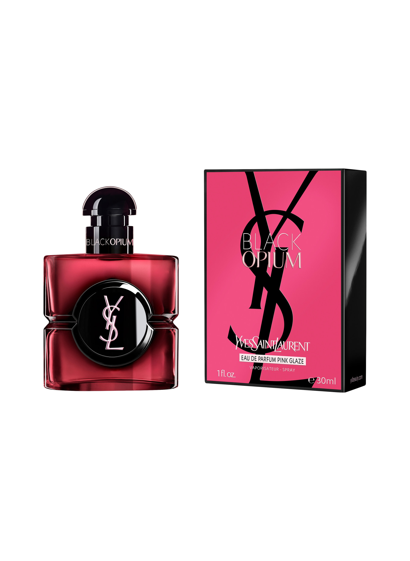 YVES SAINT LAURENT BEAUTÉ BLACK OPIUM PINK GLAZE
