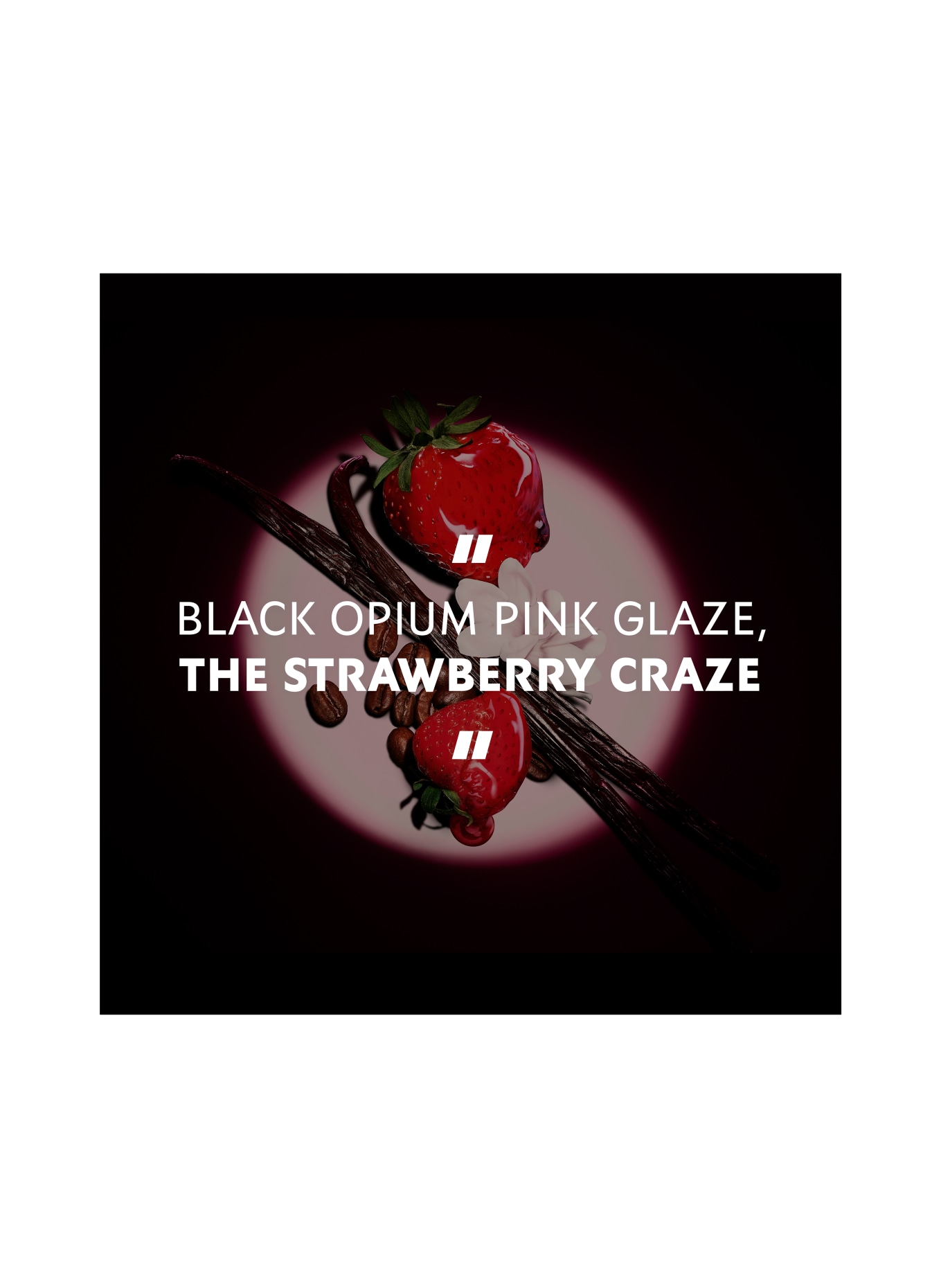 YVES SAINT LAURENT BEAUTÉ BLACK OPIUM PINK GLAZE