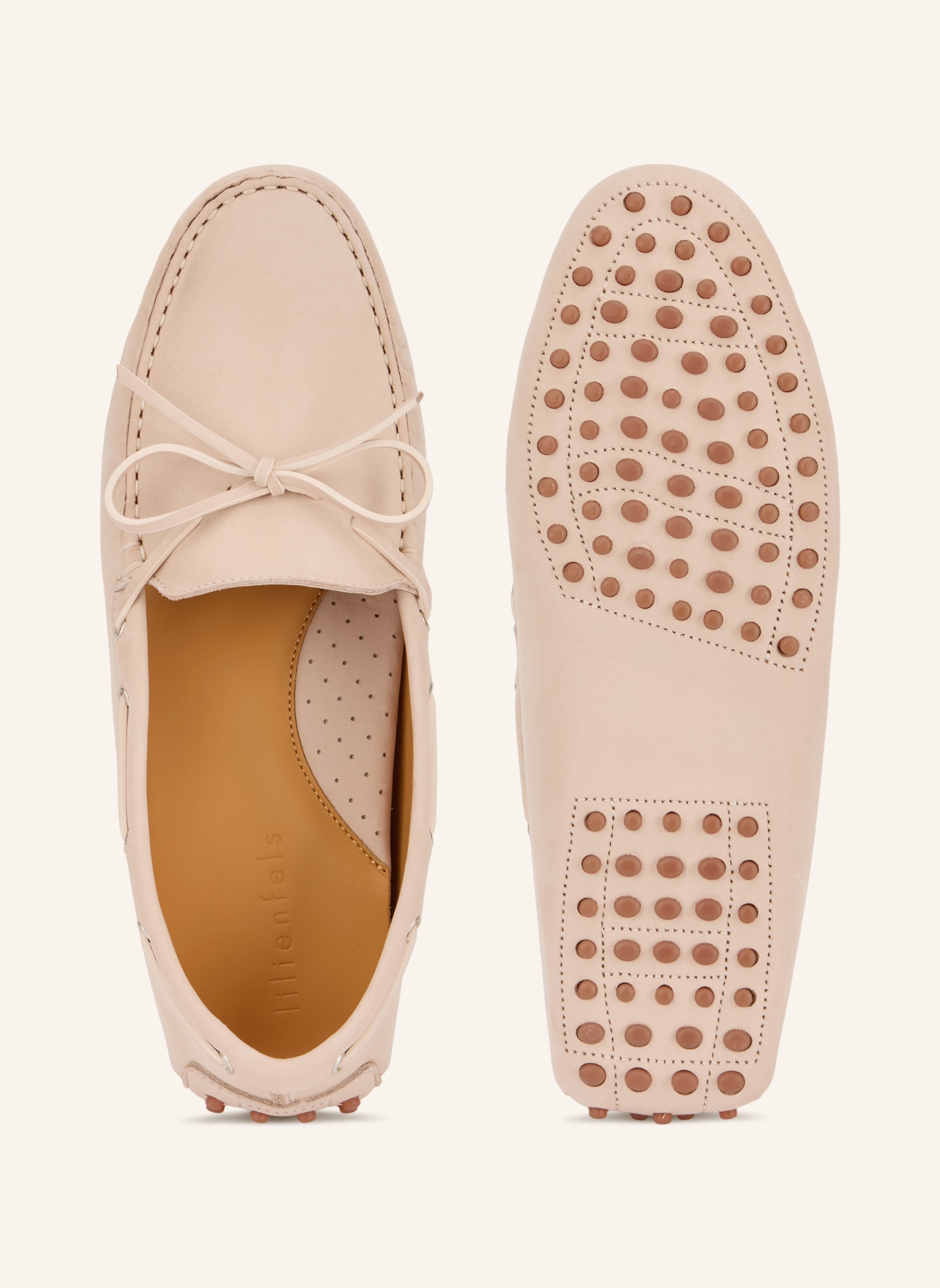 lilienfels Boat shoes: BEIGE