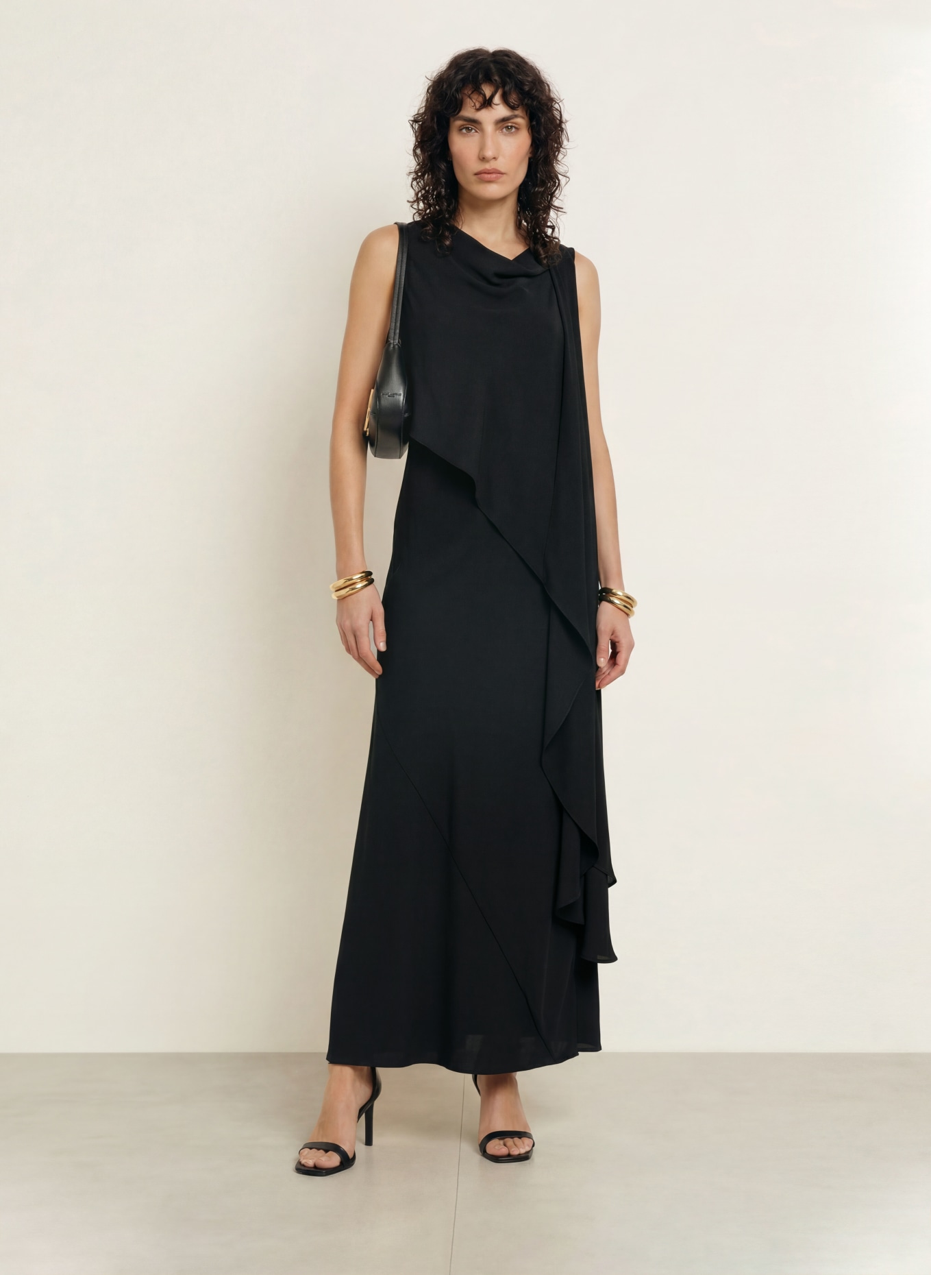 REISS Rochie de seară WINNIE: NEGRU