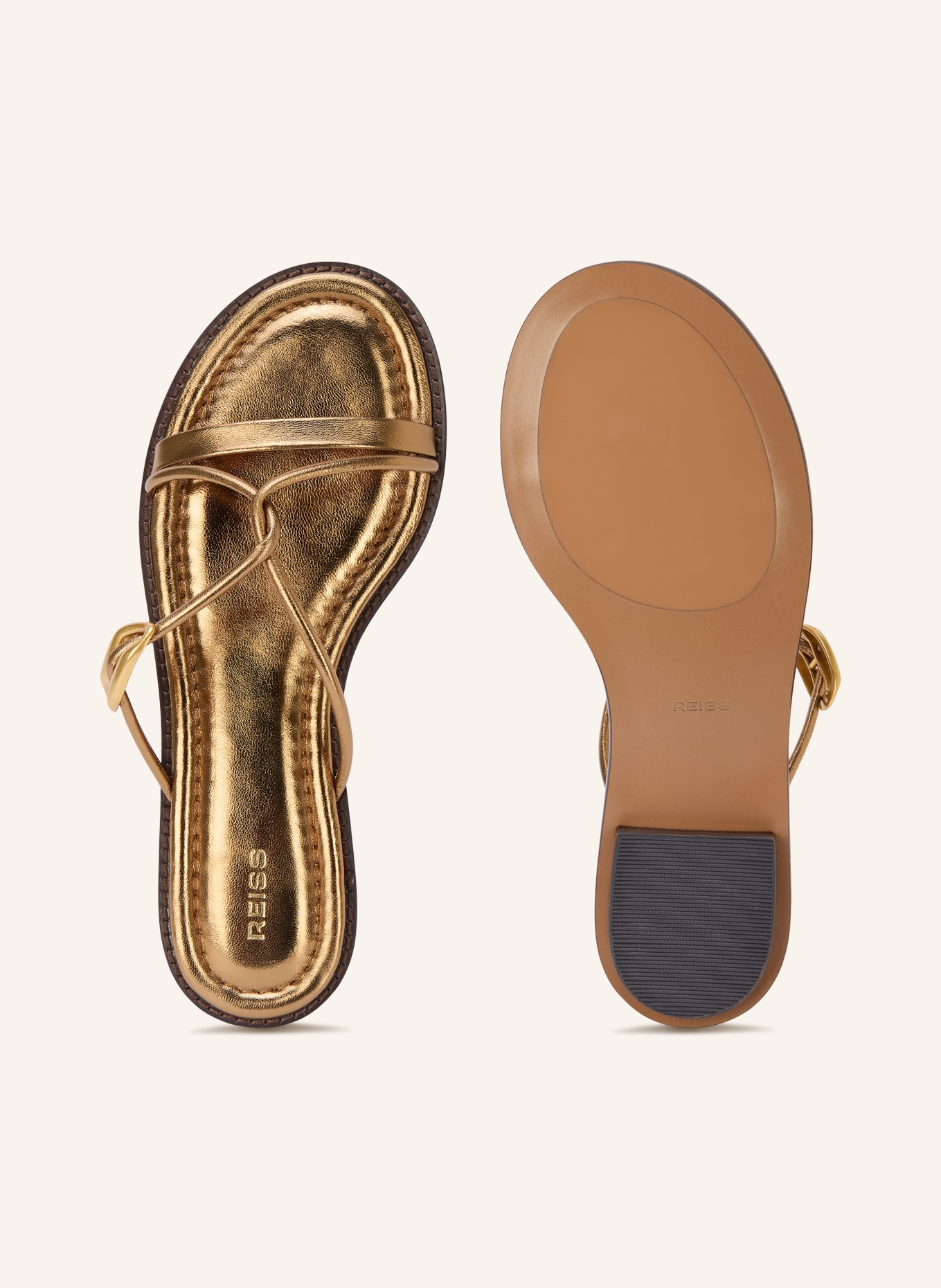 REISS Muiltjes RAINA: GOUD