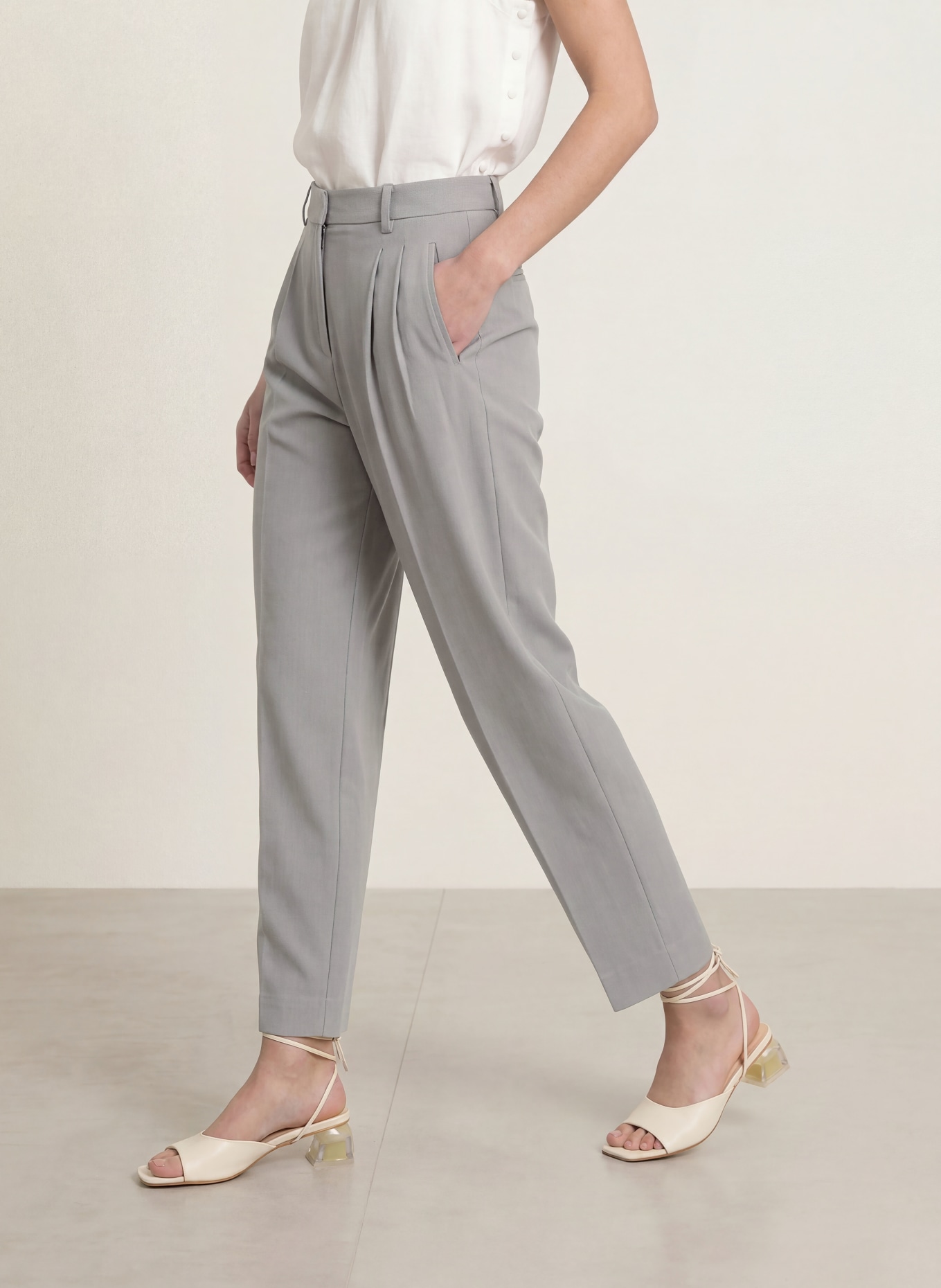 REISS Hose CLAY: HELLGRAU