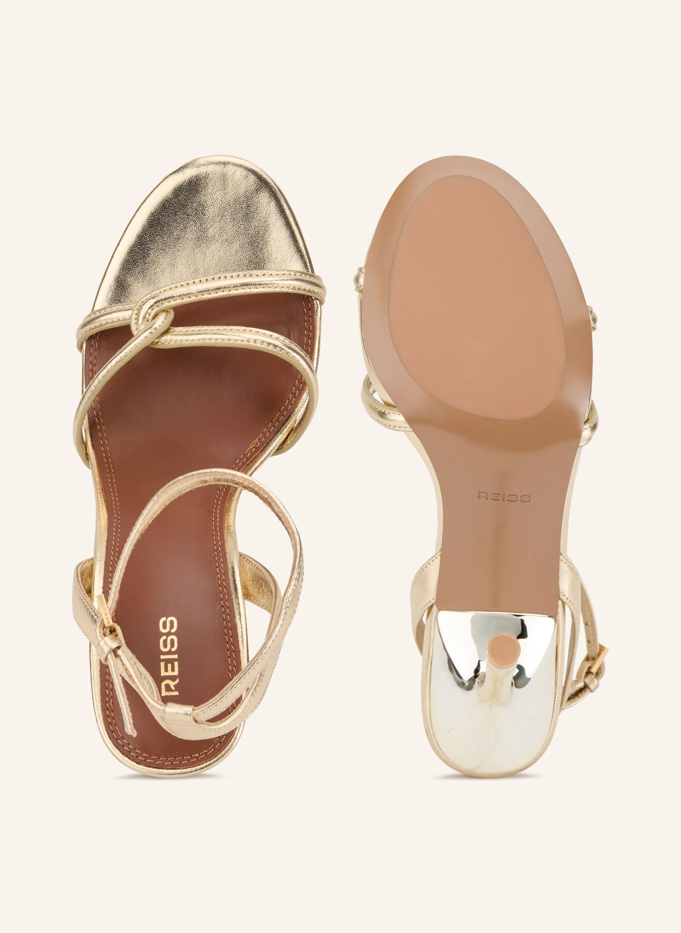 REISS Sandaletten ANNABELLE: GOLD