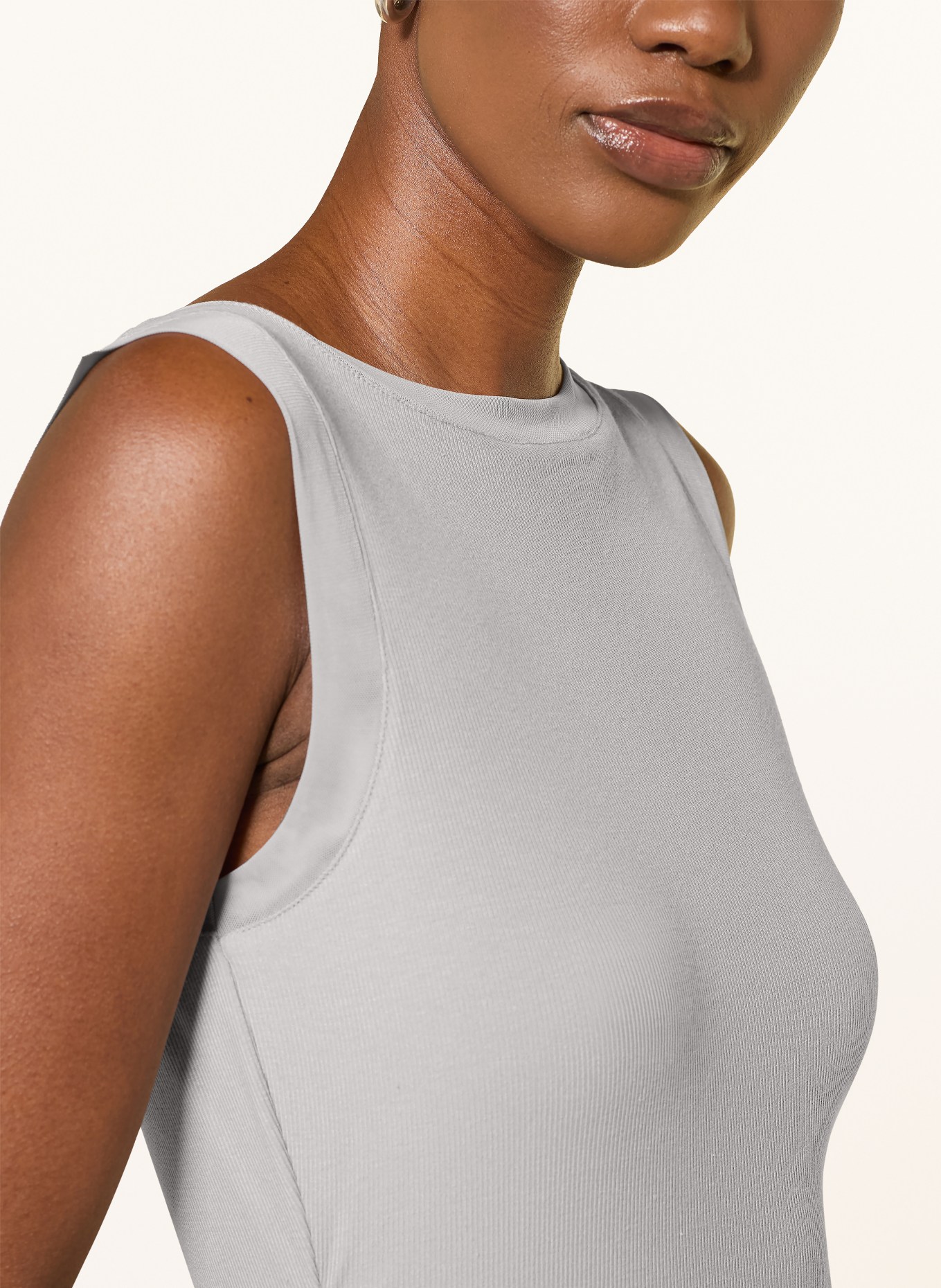 REISS TRINNY Top: LIGHT GRAY
