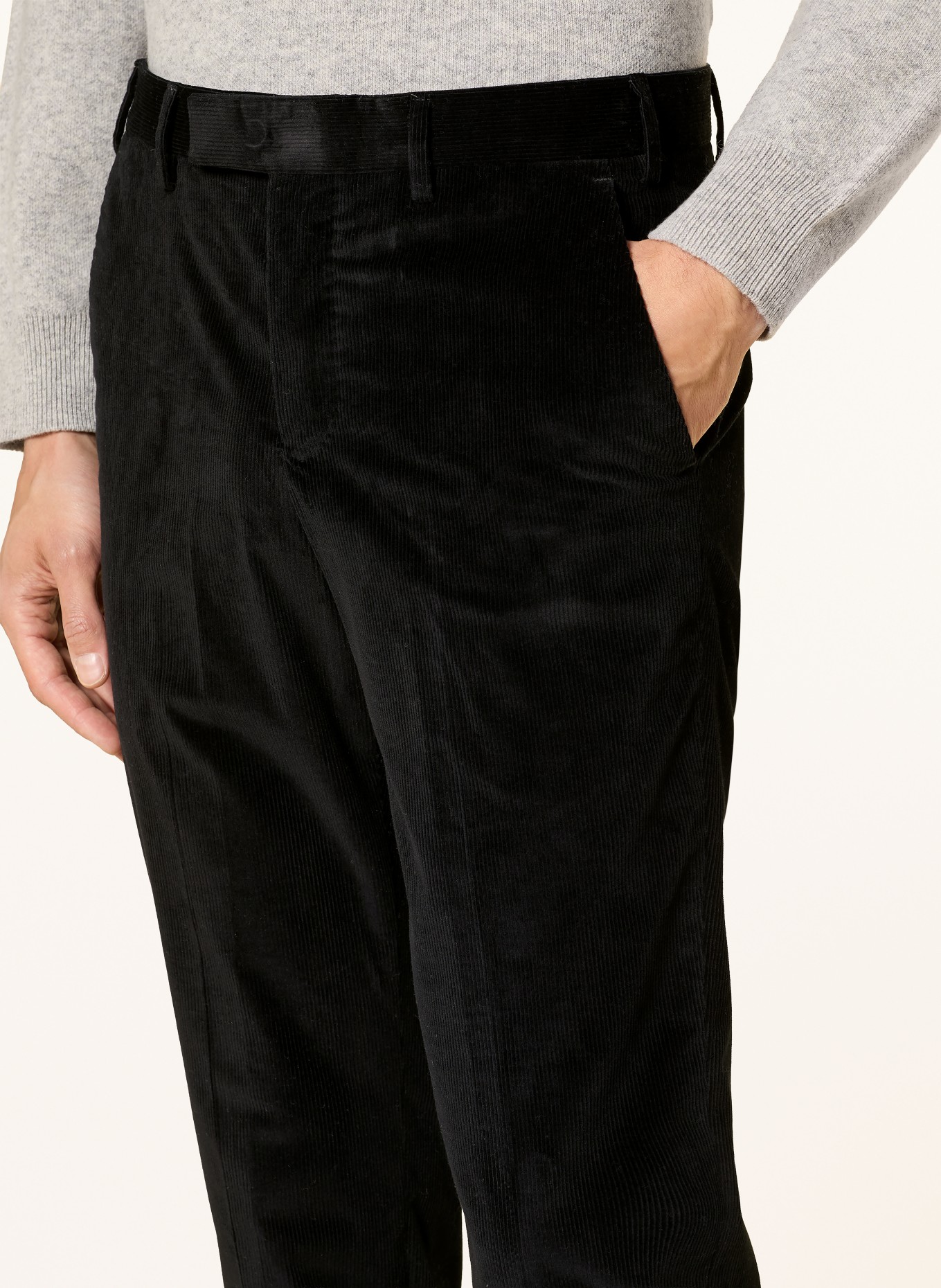 PT TORINO Cordchino Master Fit: BLACK