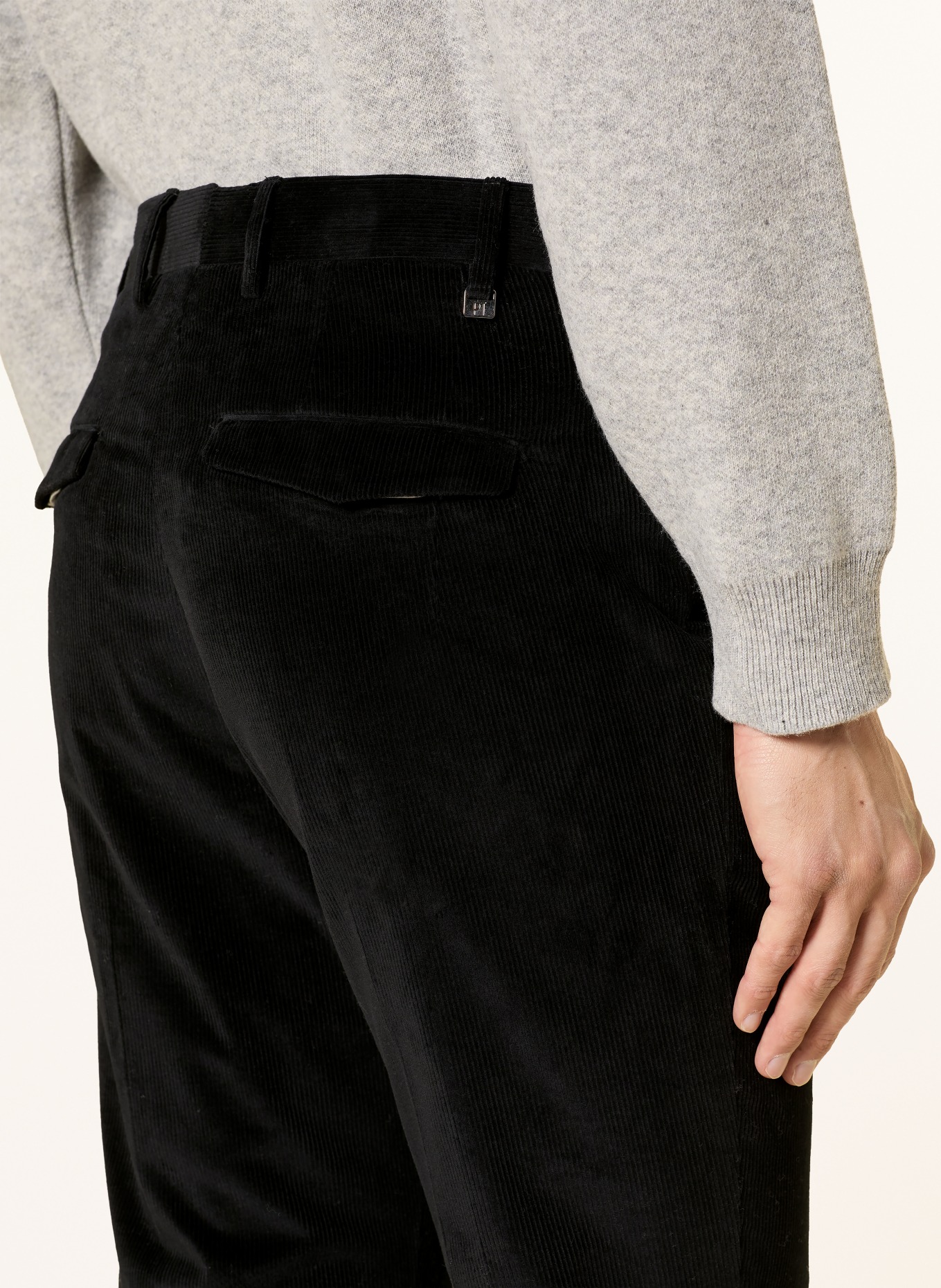 PT TORINO Cordchino Master Fit: BLACK