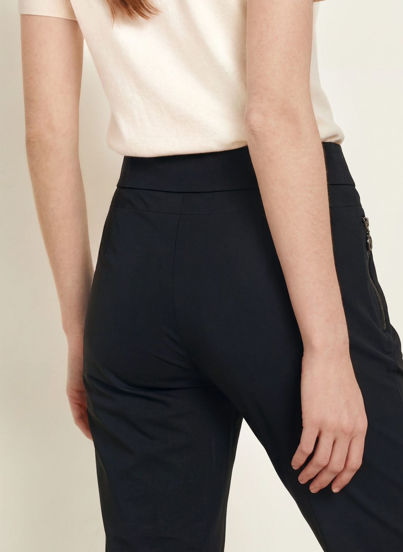 SPORTALM Broek in joggingstijl: ZWART