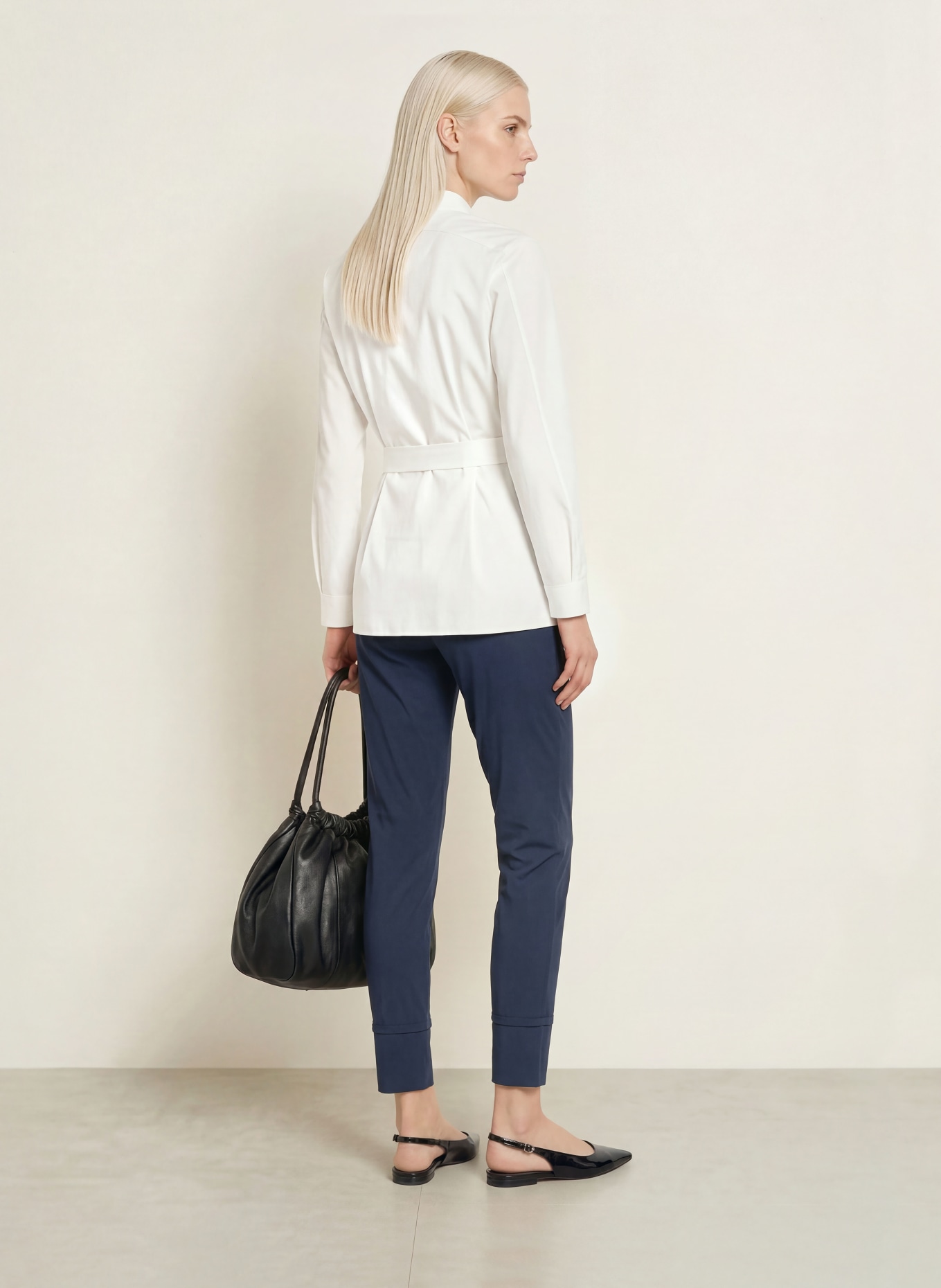 SPORTALM Broek in joggingstijl: DONKERBLAUW