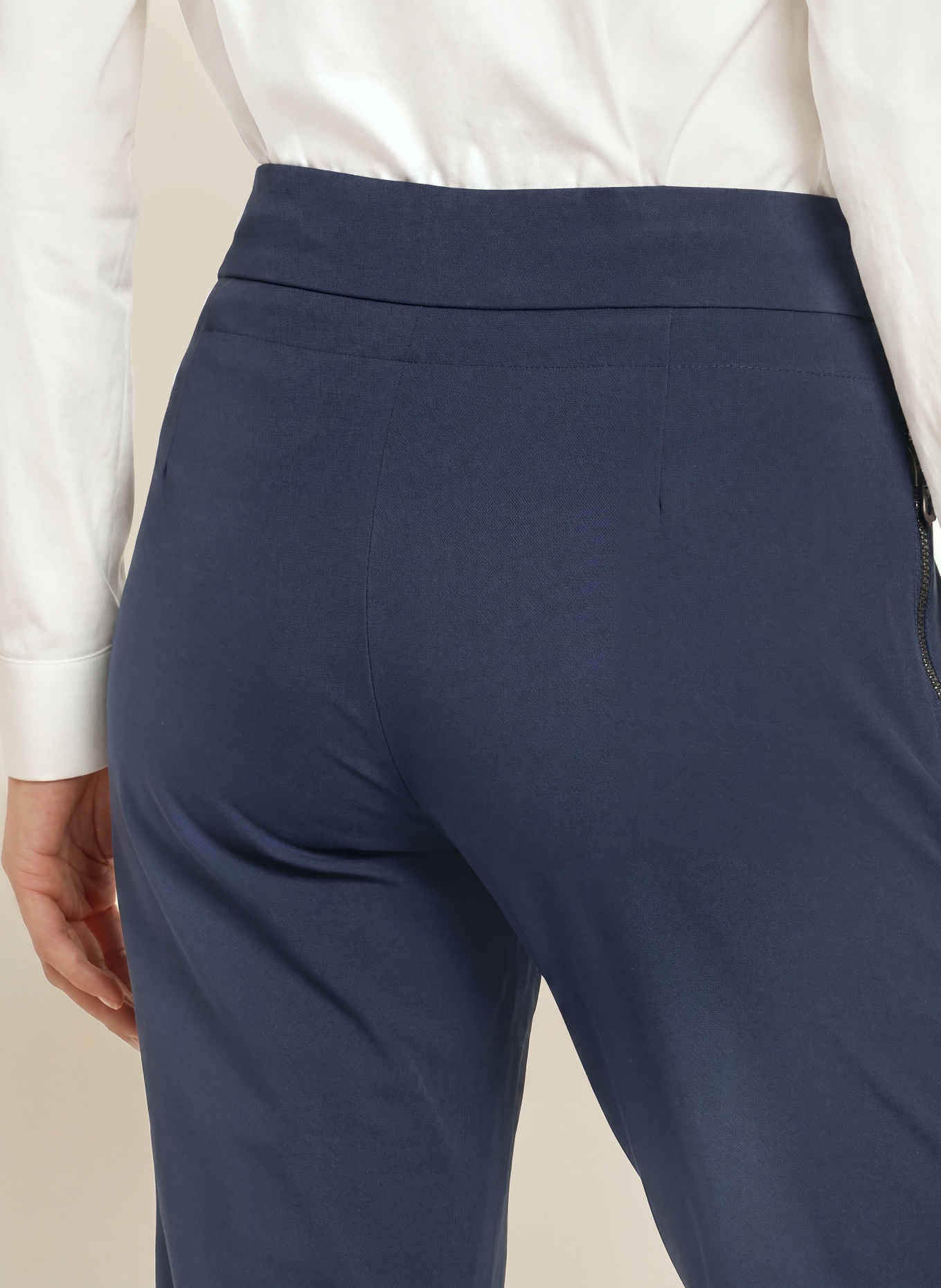 SPORTALM Broek in joggingstijl: DONKERBLAUW
