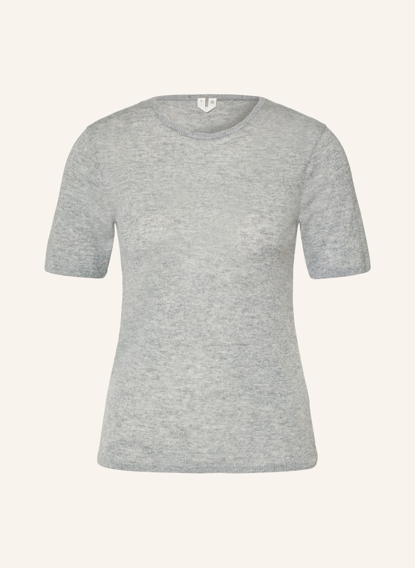 ARKET Gebreid shirt van kasjmier: GRIJS