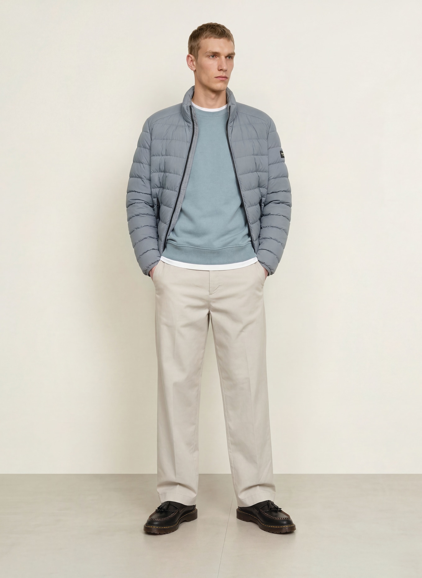 Marc O'Polo Sweatshirt: BLAUGRAU