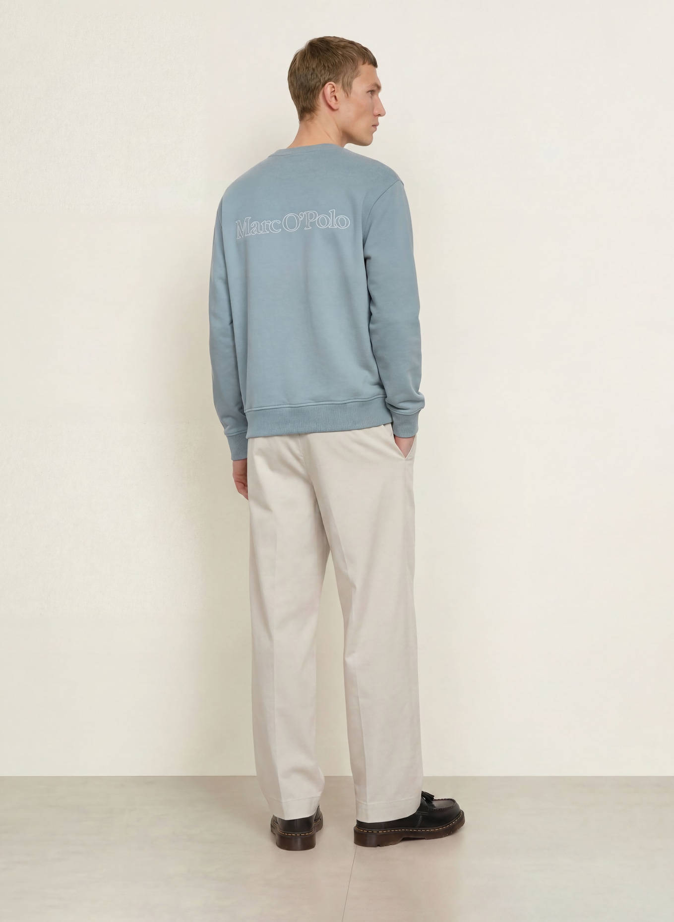 Marc O'Polo Sweatshirt: BLAUGRAU