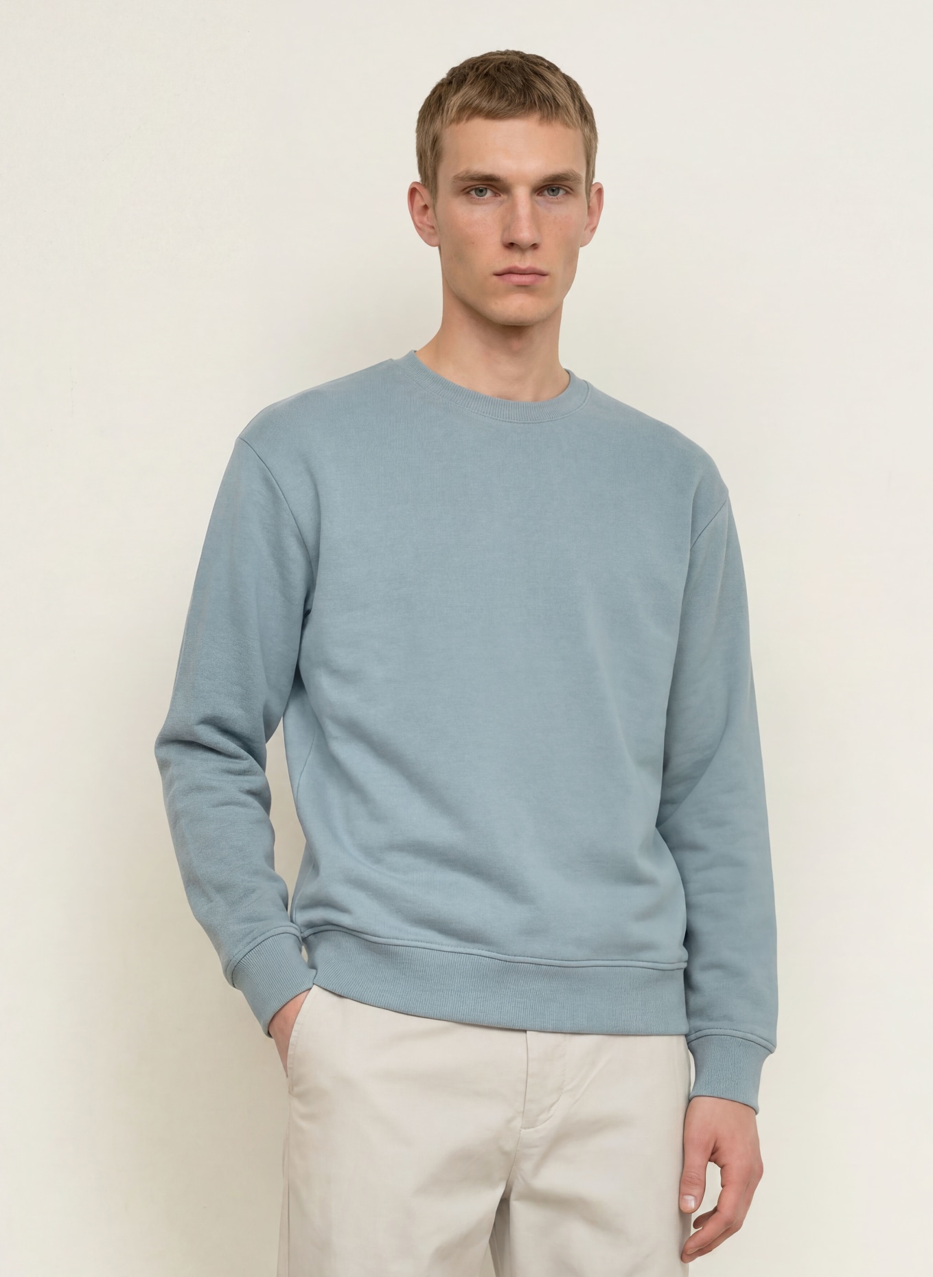 Marc O'Polo Sweatshirt: BLAUGRAU