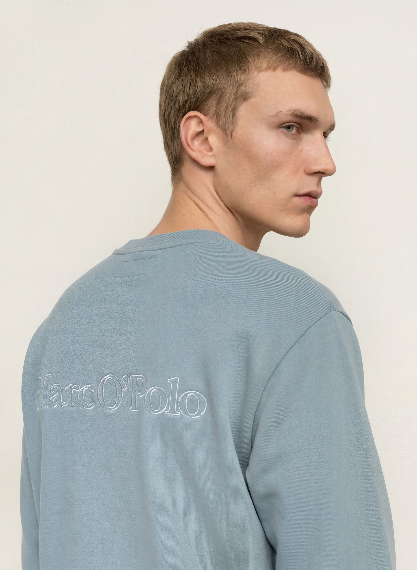 Marc O'Polo Sweatshirt: BLAUGRAU