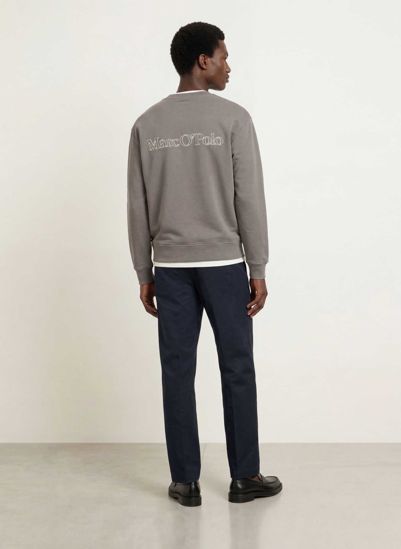Marc O'Polo Sweatshirt: GRAU