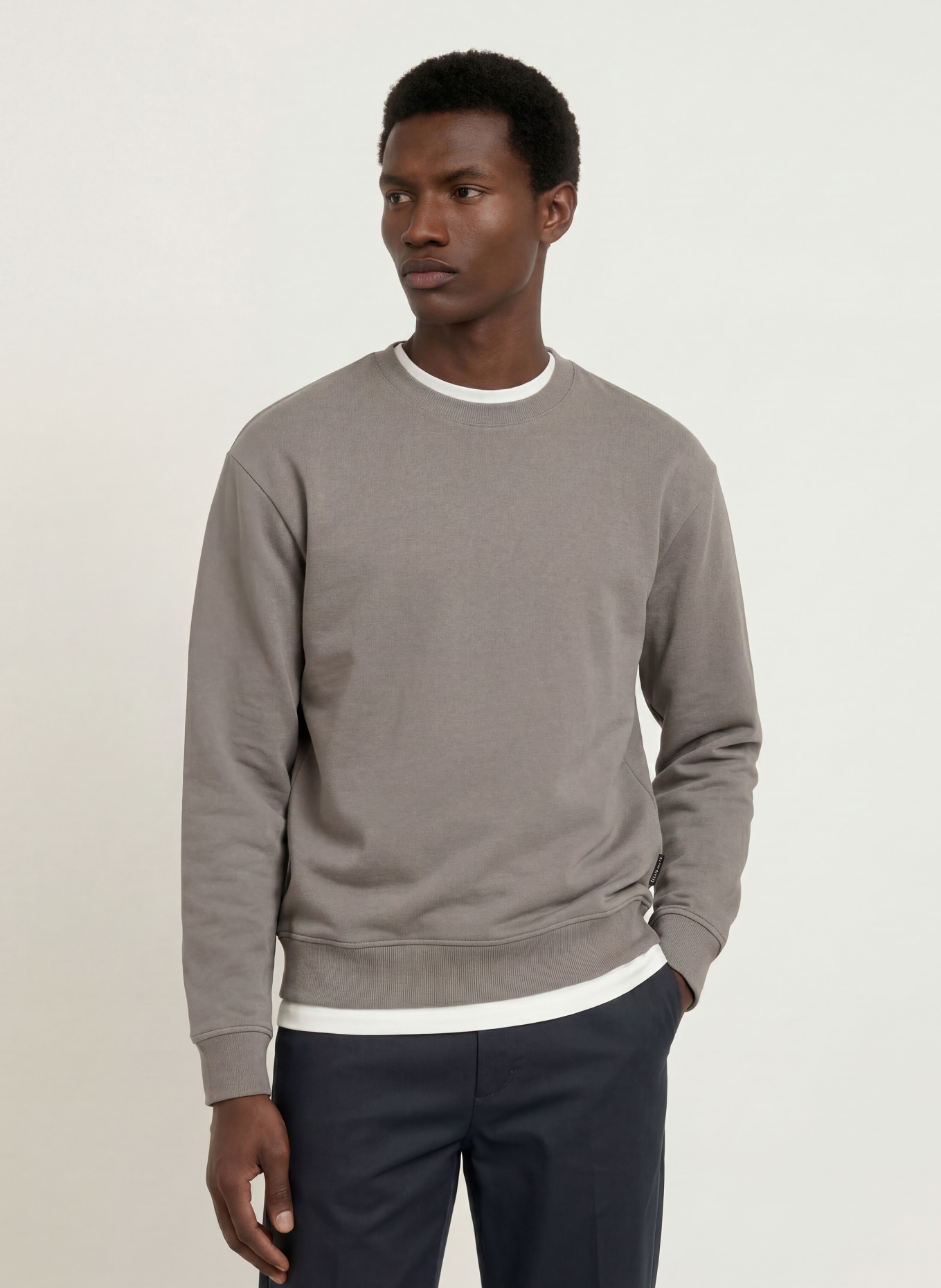Marc O'Polo Sweatshirt: GRAU