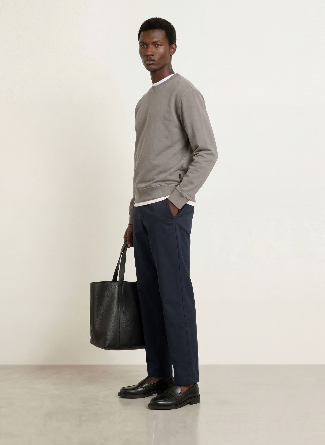 Marc O'Polo Sweatshirt: GRAU