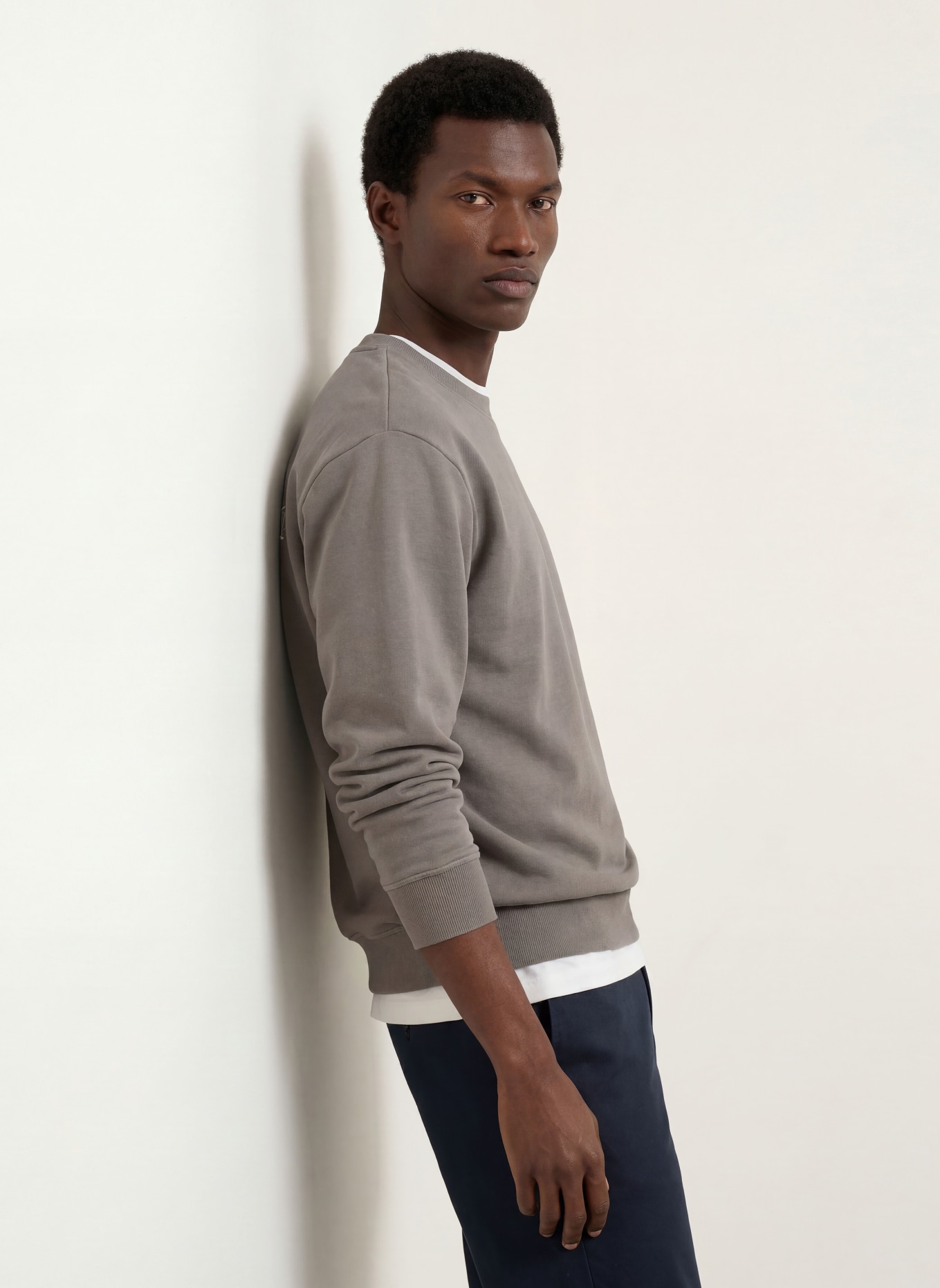 Marc O'Polo Sweatshirt: GRAU
