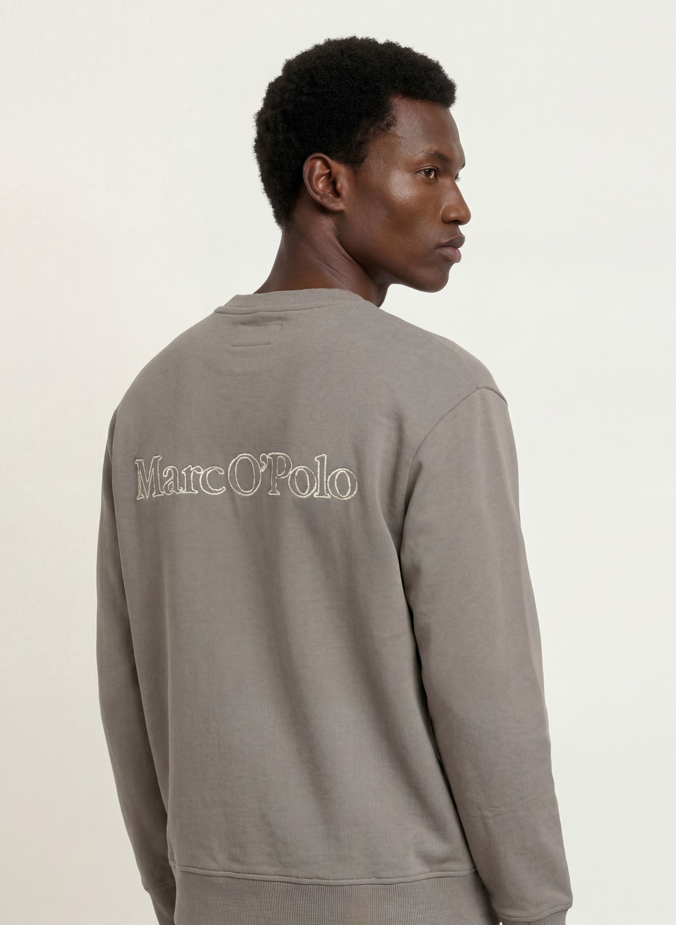 Marc O'Polo Sweatshirt: GRAU