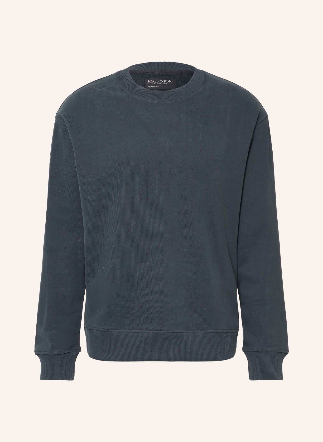 Marc O'Polo Sweatshirt: DUNKELGRAU / HELLGRAU