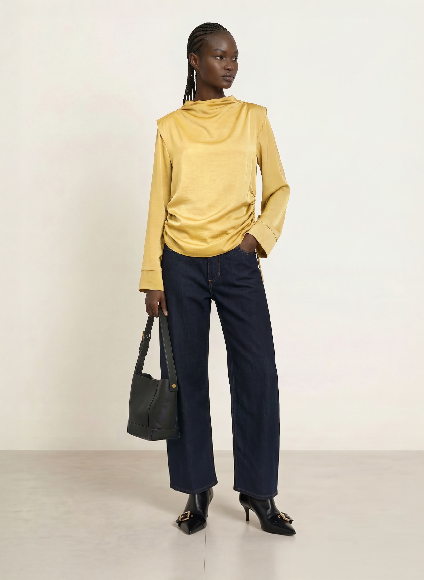 ALLSAINTS LESLIE Shirt blouse: CAMEL
