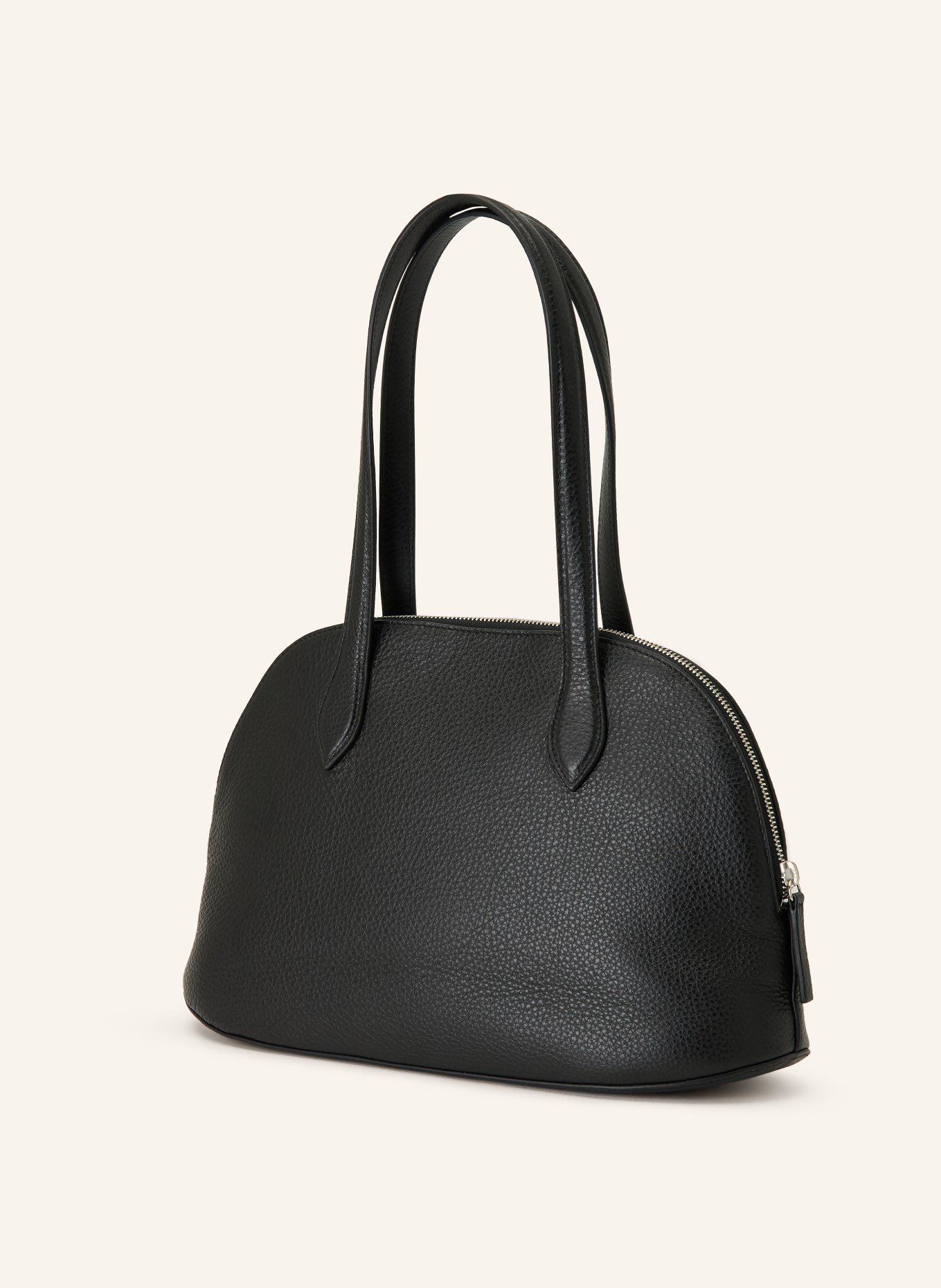 AESTHER EKME Shoulder bag: BLACK / SILVER