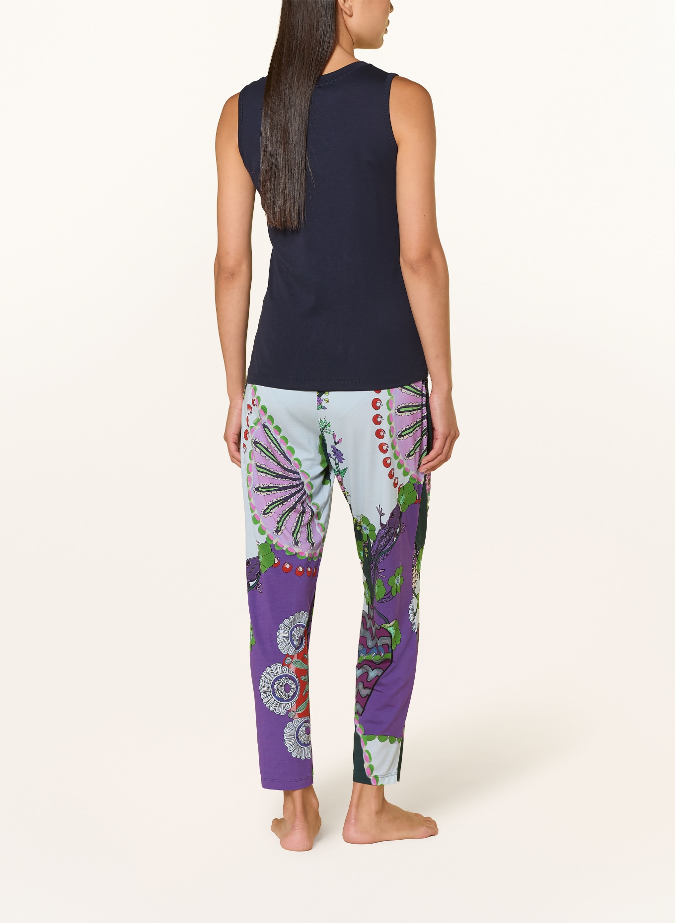 mey SECRET GLADE Pajama bottoms Collection: DARK GREEN / PURPLE / LIGHT BLUE