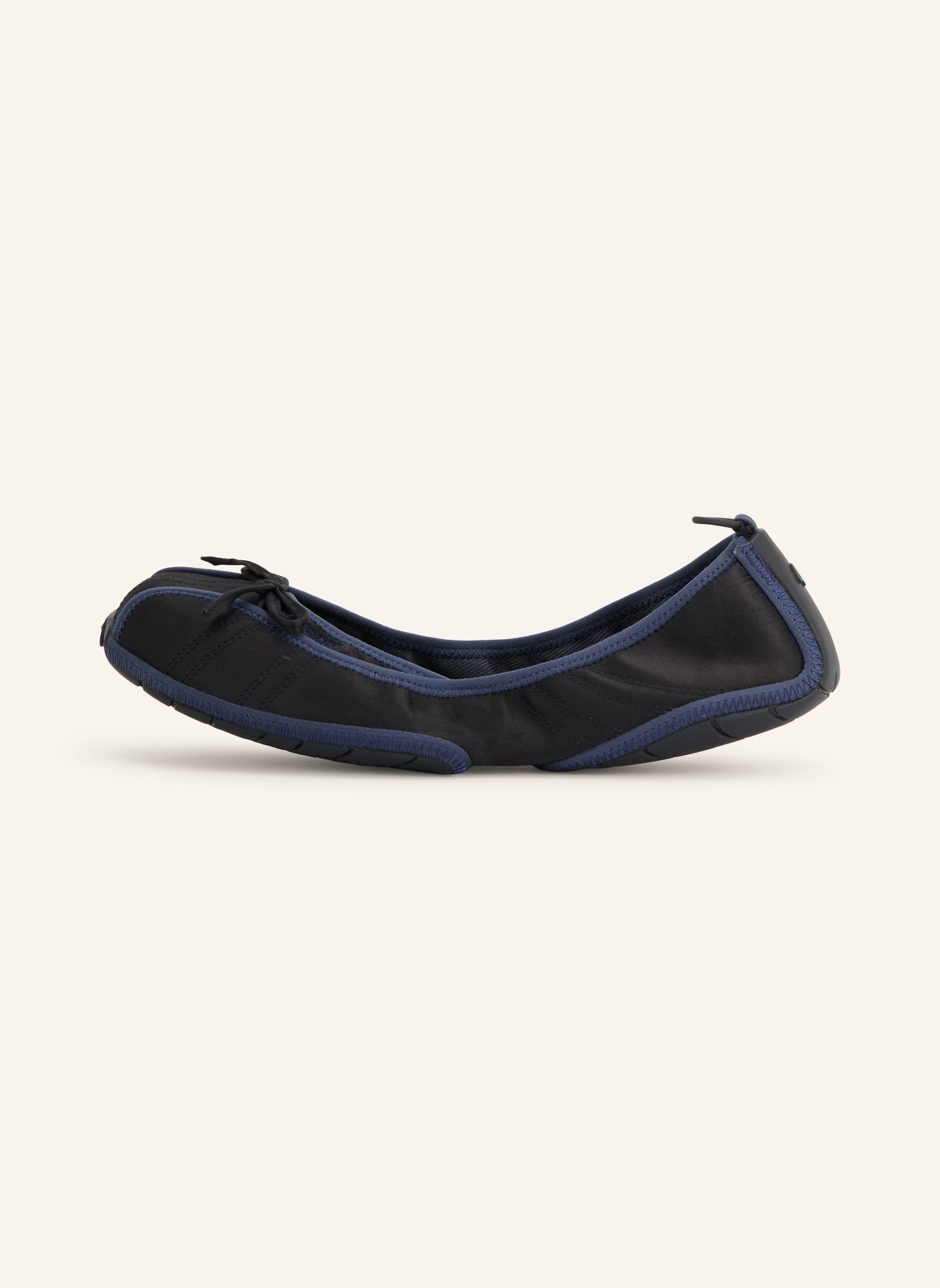 BALENCIAGA Baleriny: CZARNY / GRANATOWY