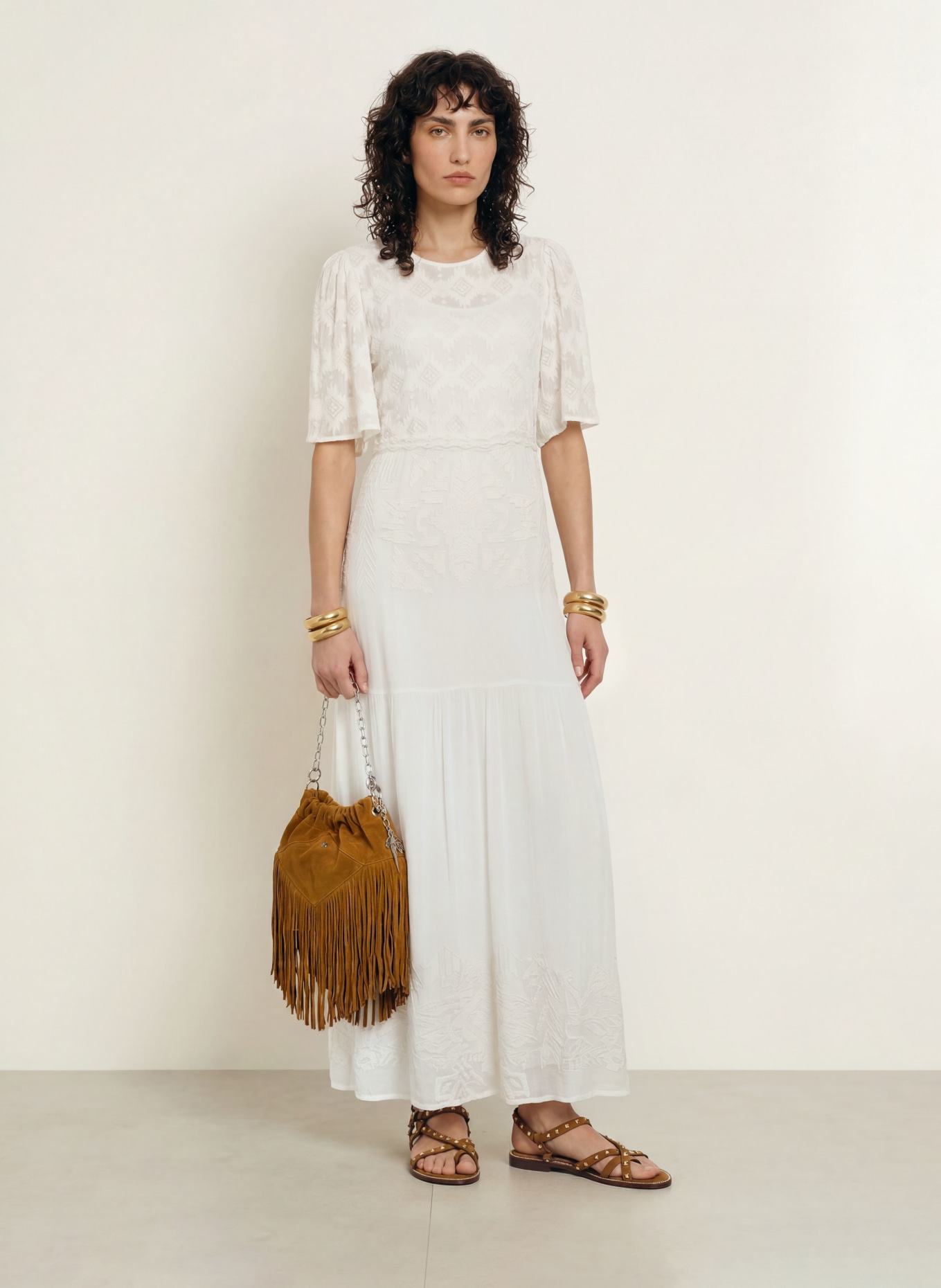 ba&sh Kleid APHRODITE: WEISS