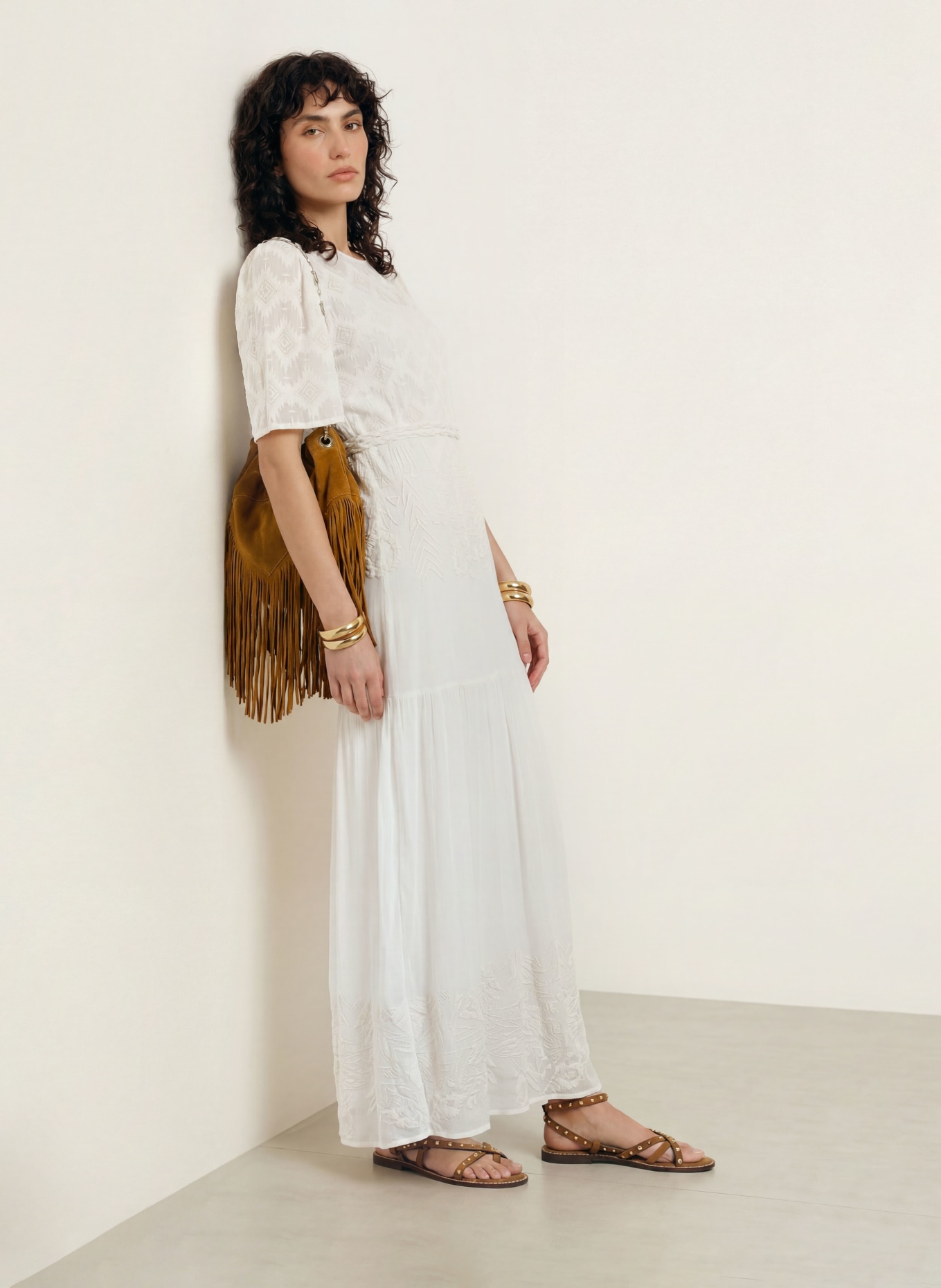 ba&sh Kleid APHRODITE: WEISS