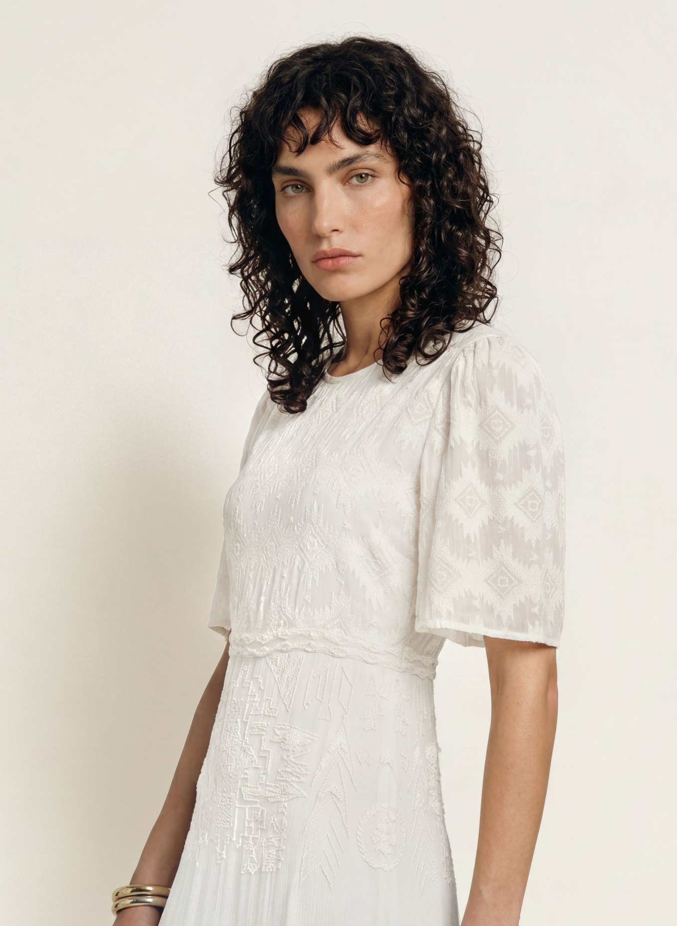 ba&sh Kleid APHRODITE: WEISS
