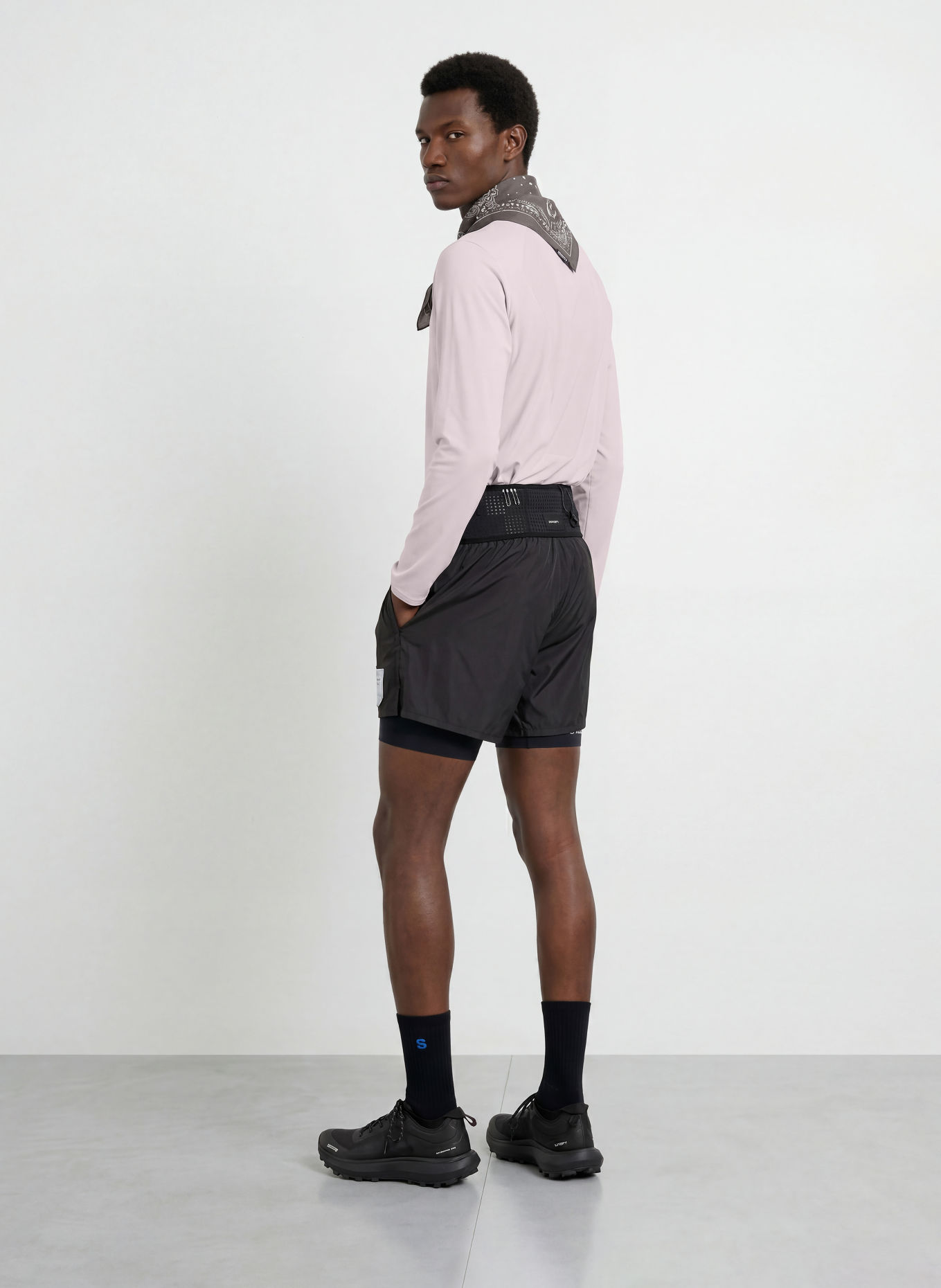 SATISFY AURALITE™ UV Functional Shirt: LIGHT PURPLE