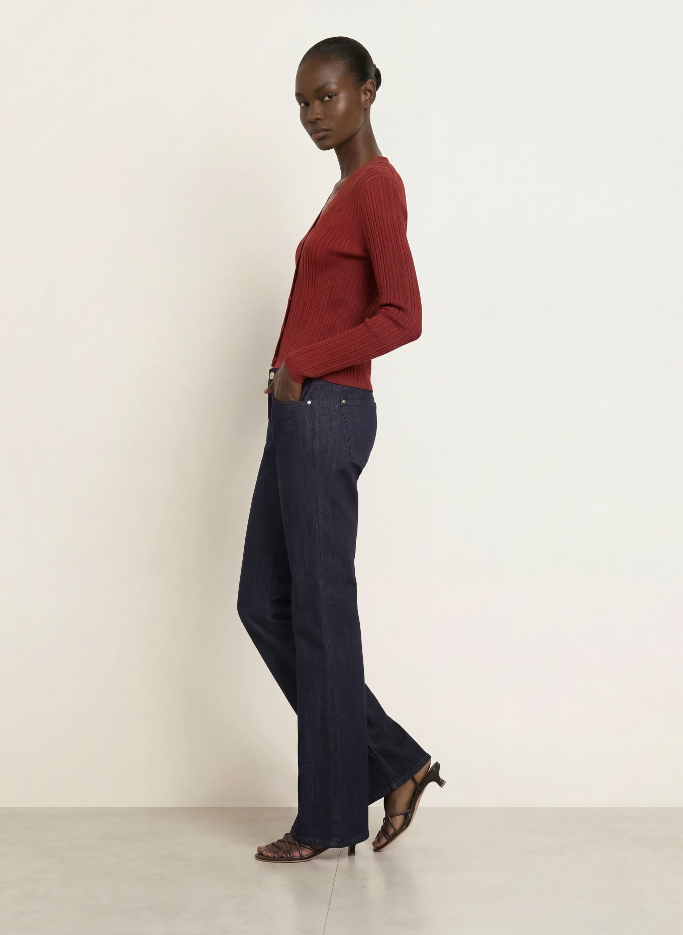 HOBBS Vest ETTA: BRUIN