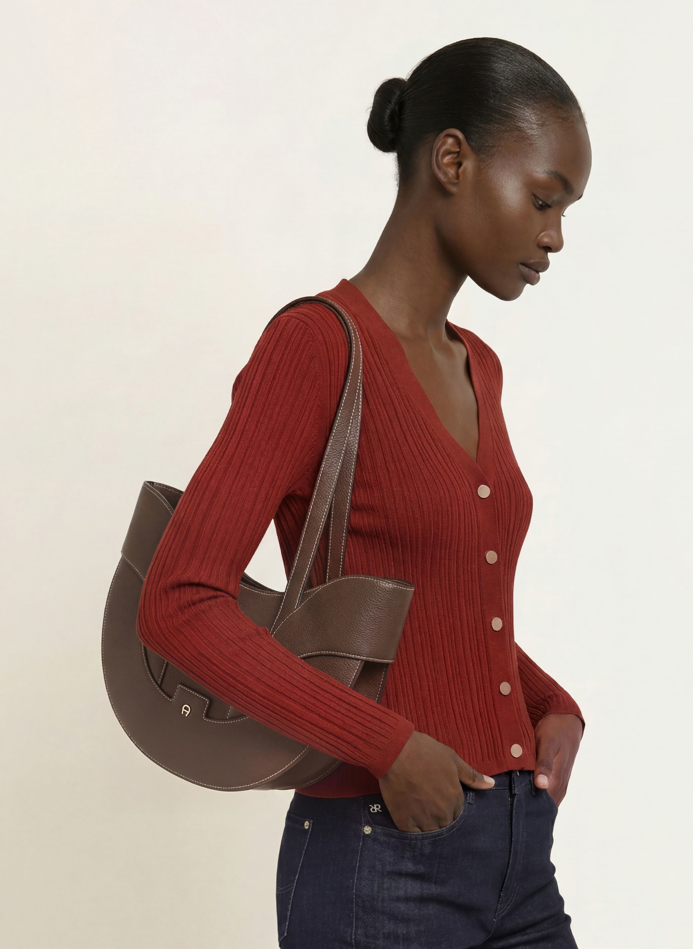 HOBBS Vest ETTA: BRUIN