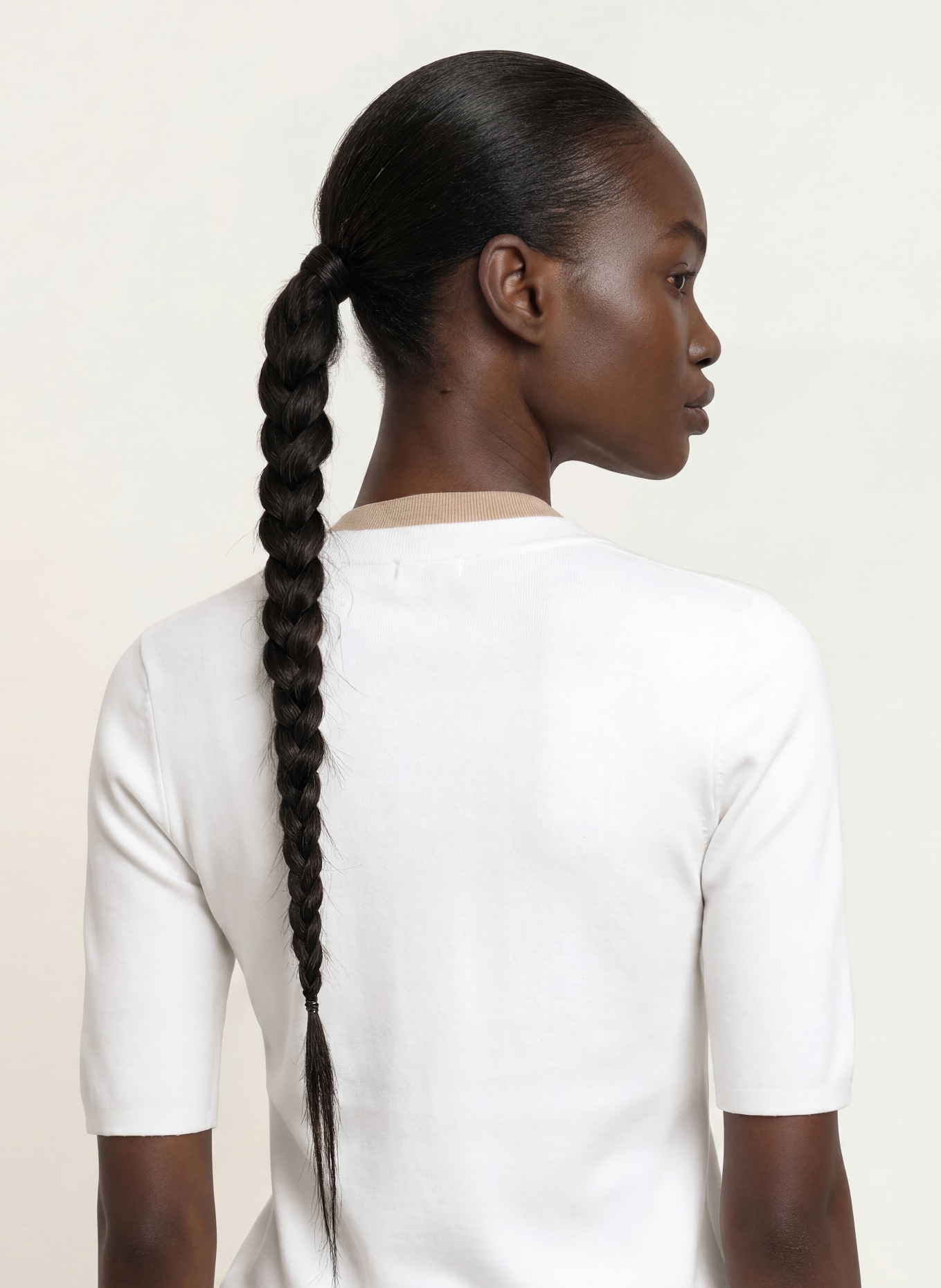 HOBBS Strickshirt SCARLETT: CREME / COGNAC