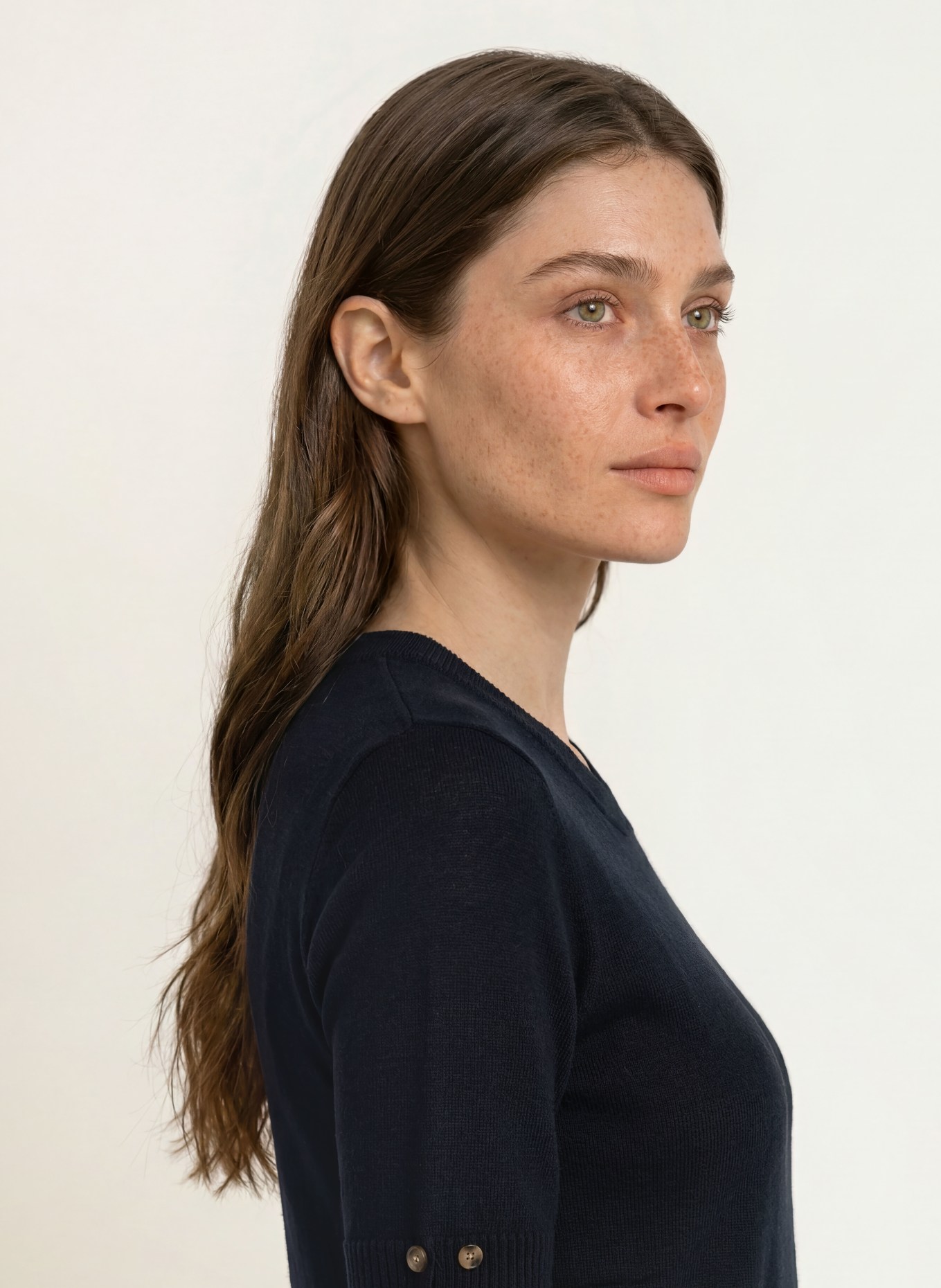 HOBBS Tricou tricotat LEANNE: ALBASTRU ÎNCHIS