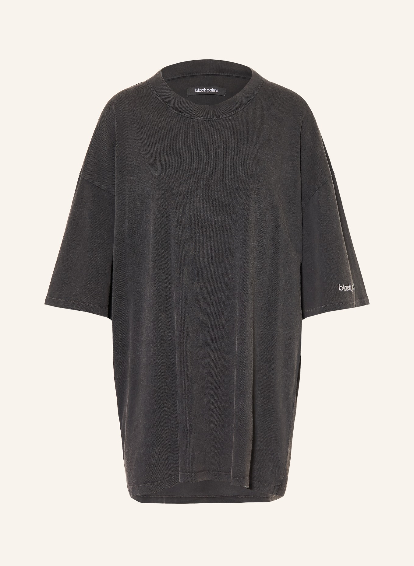 black palms T-shirt: MÖRKGRÅ