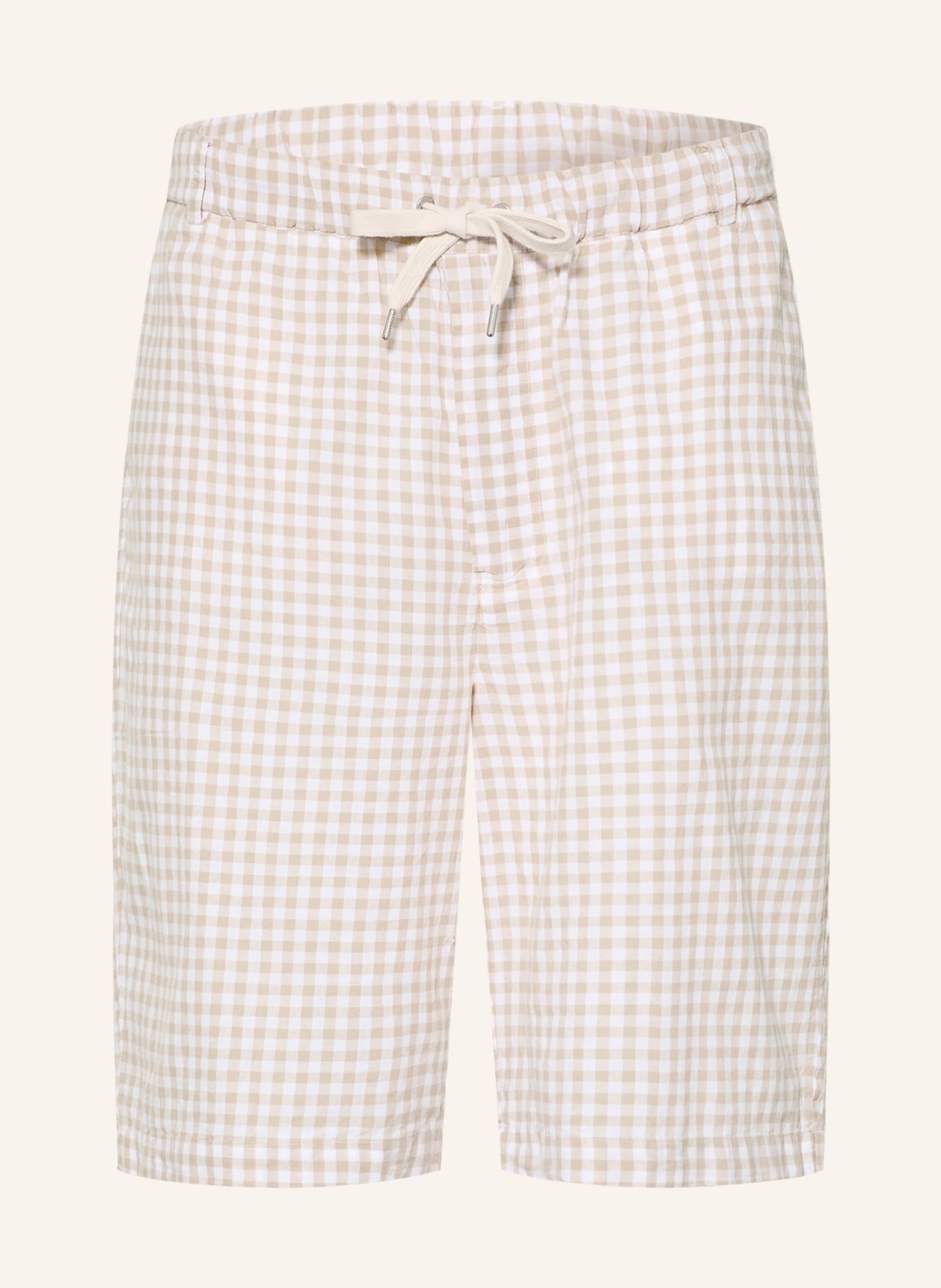 ALLSAINTS Short ROCKLAND: BEIGE / BLANC