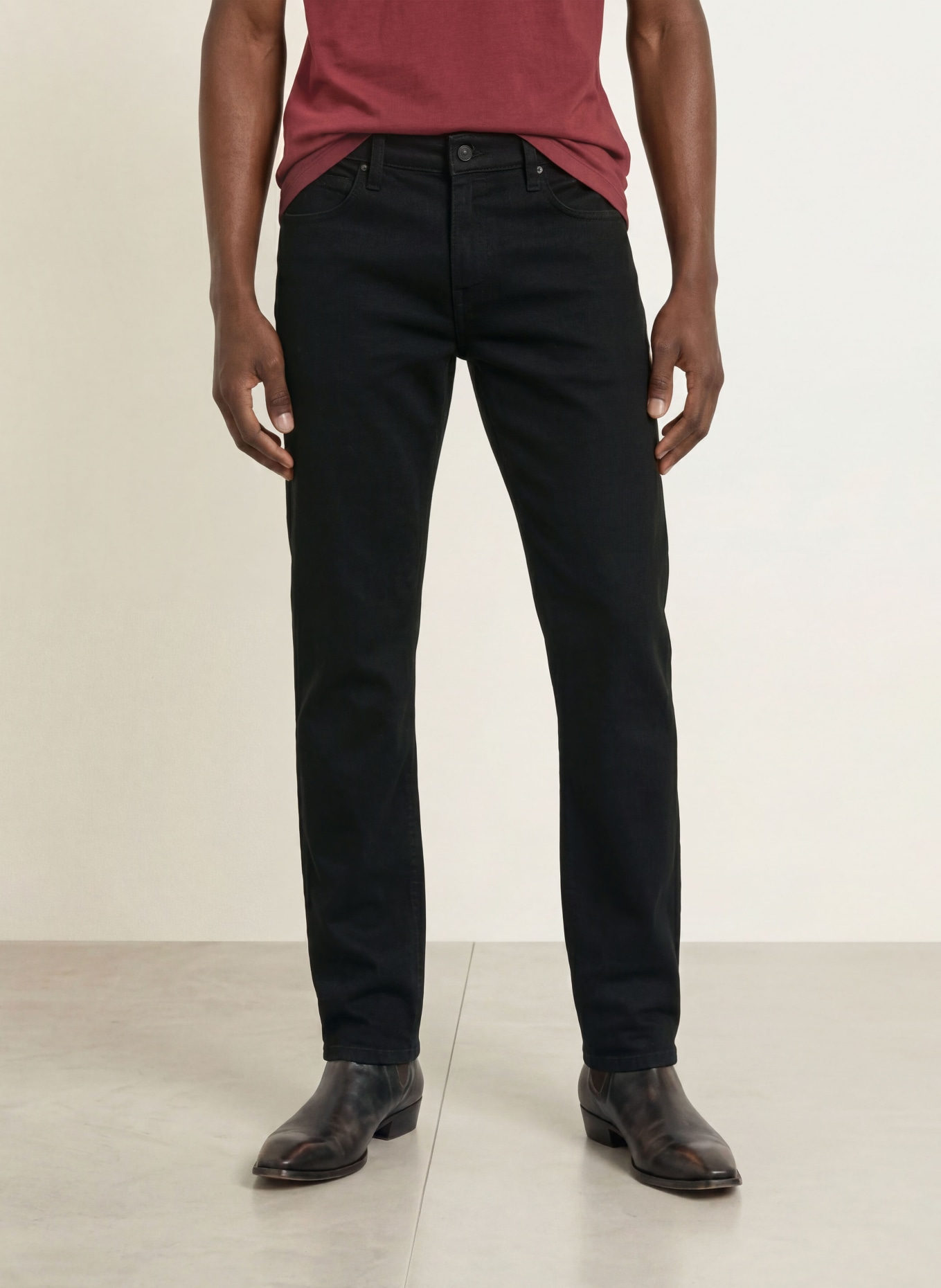 ALLSAINTS Džíny SID COMFORT Slim Fit: 451 Jet Black