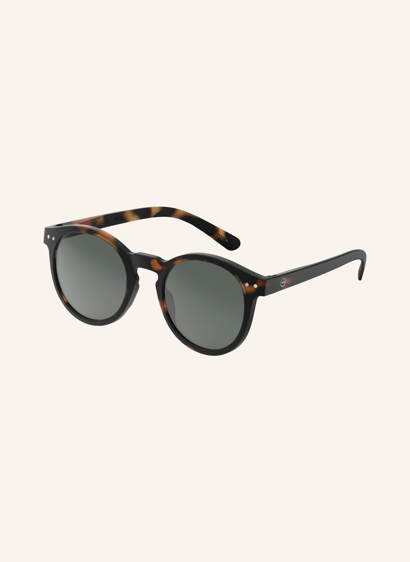 IZIPIZI Solbriller #M: HAVANA/ GRØN