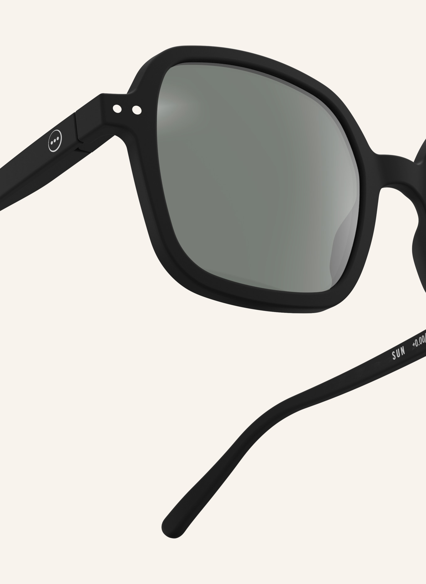 IZIPIZI Sonnenbrille OFFICE: MATT SCHWARZ/ GRAU